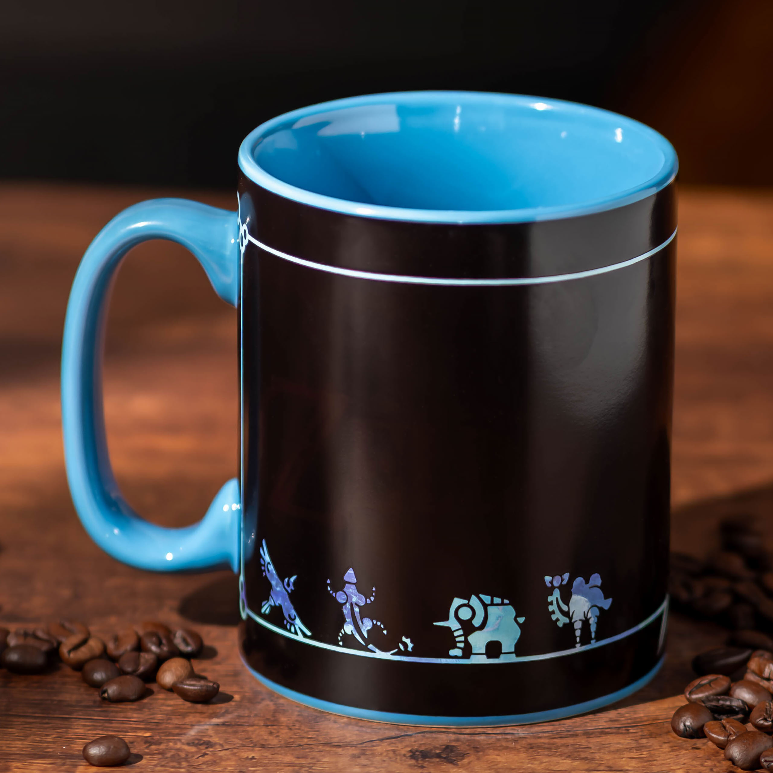 Zelda - Breath of the Wild Thermoeffekt Tasse