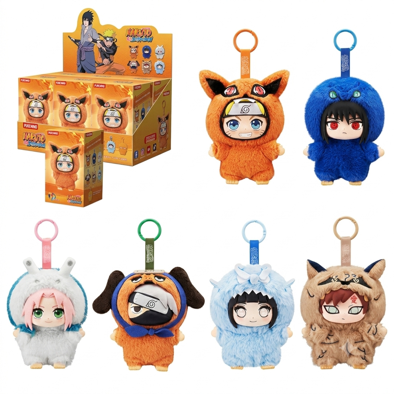 Naruto - Beast Party Mystery Plüsch Anhänger