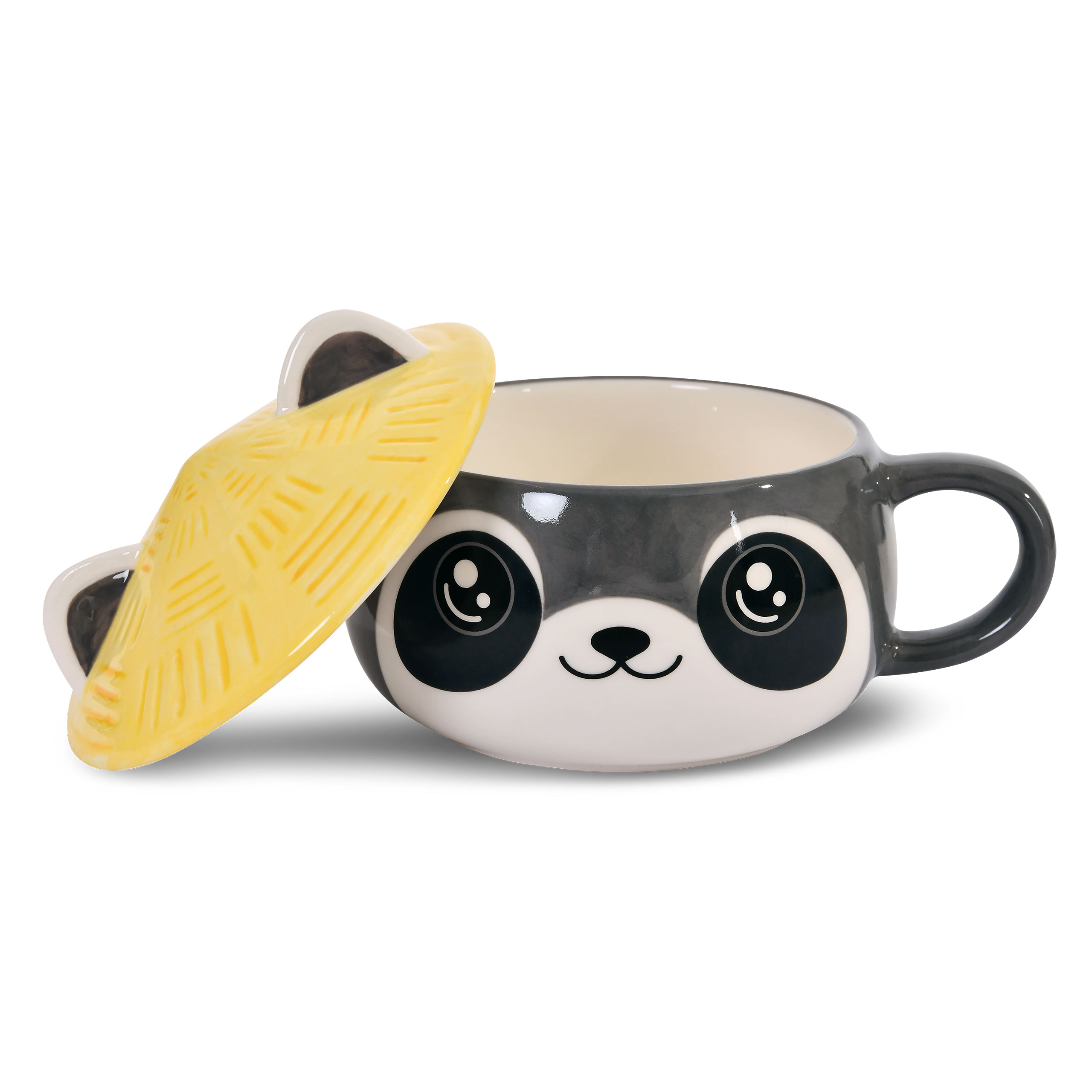 Raccoon Kawaii Cup with Lid for Anime Fans
