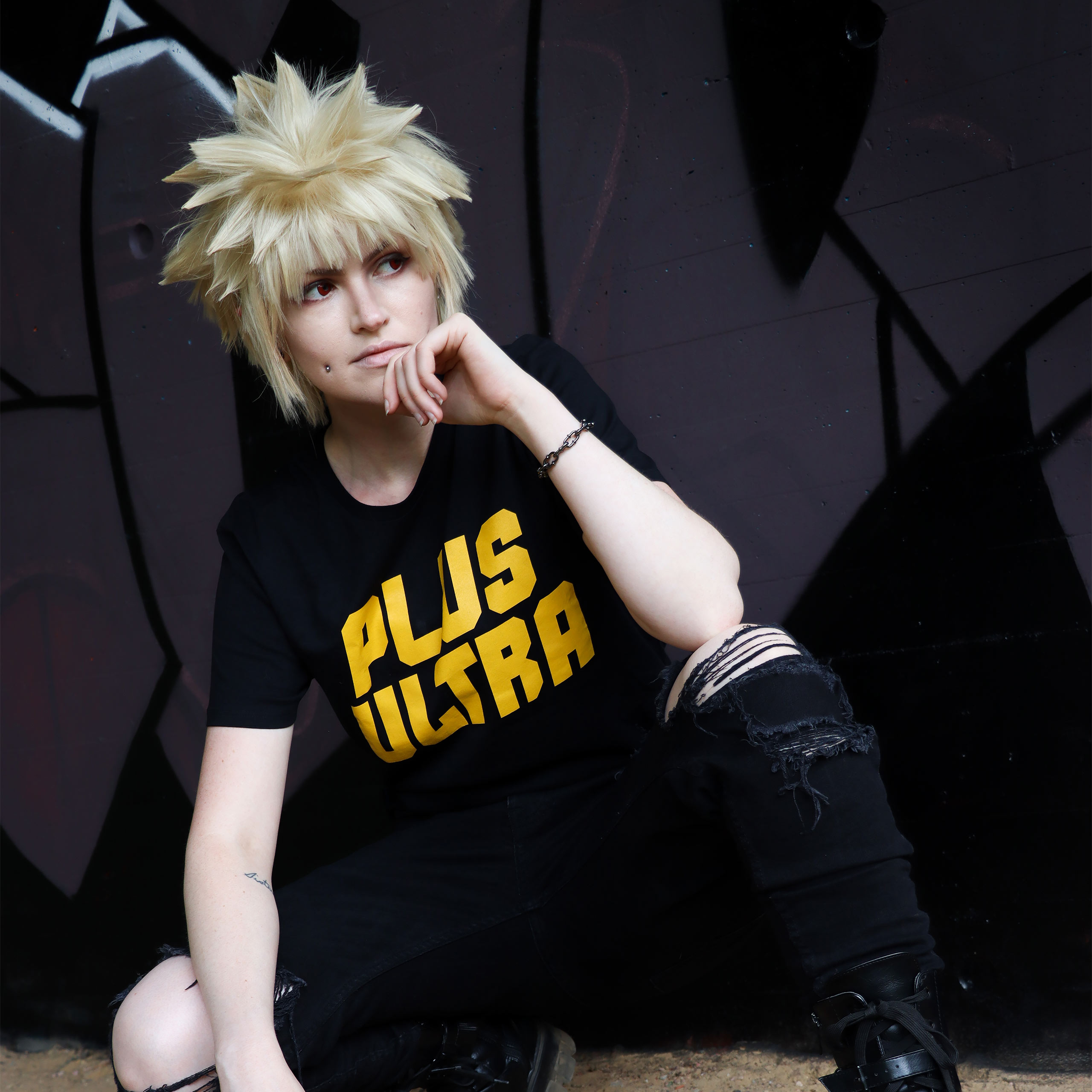 Plus Ultra T-Shirt for My Hero Academia Fans black