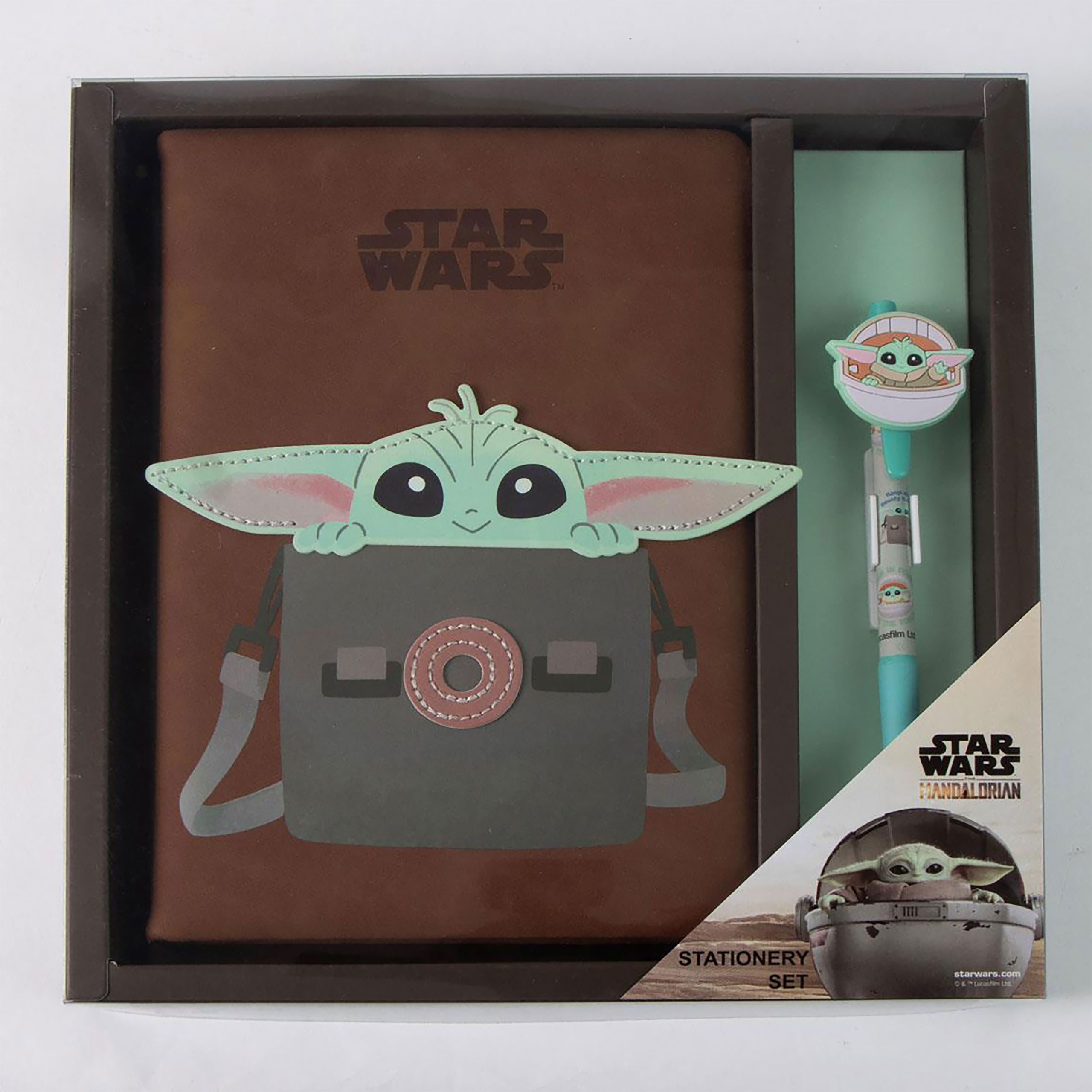 Cuaderno Grogu con bolígrafo - Star Wars The Mandalorian