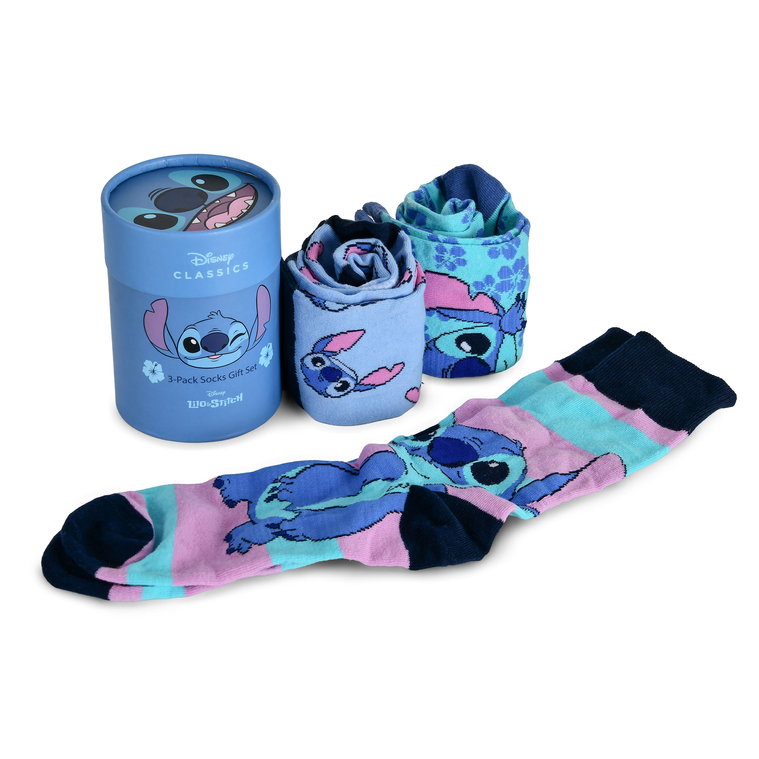 Lilo & Stitch - Ohana Strumpor 3-pack