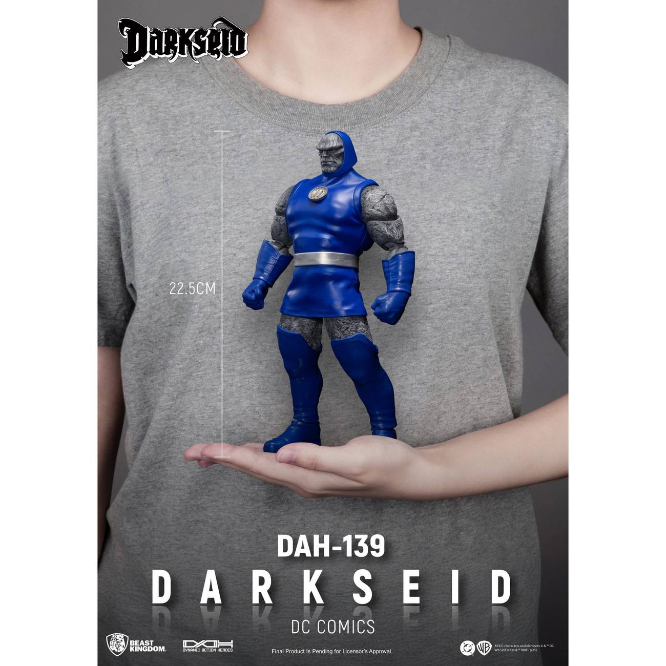 Figura de acción Darkseid DC Comics 22 cm