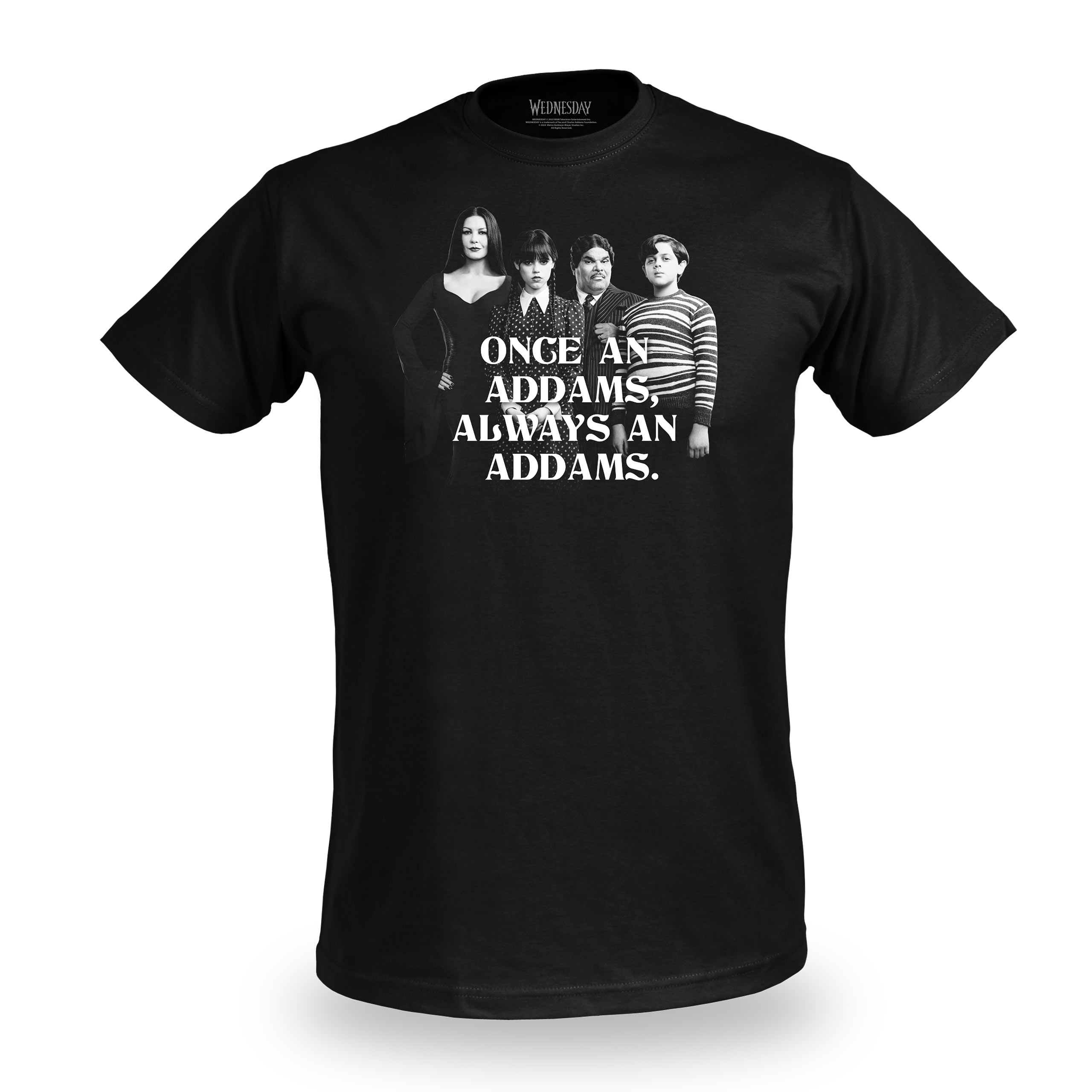 Wednesday - Addams Family T-Shirt black