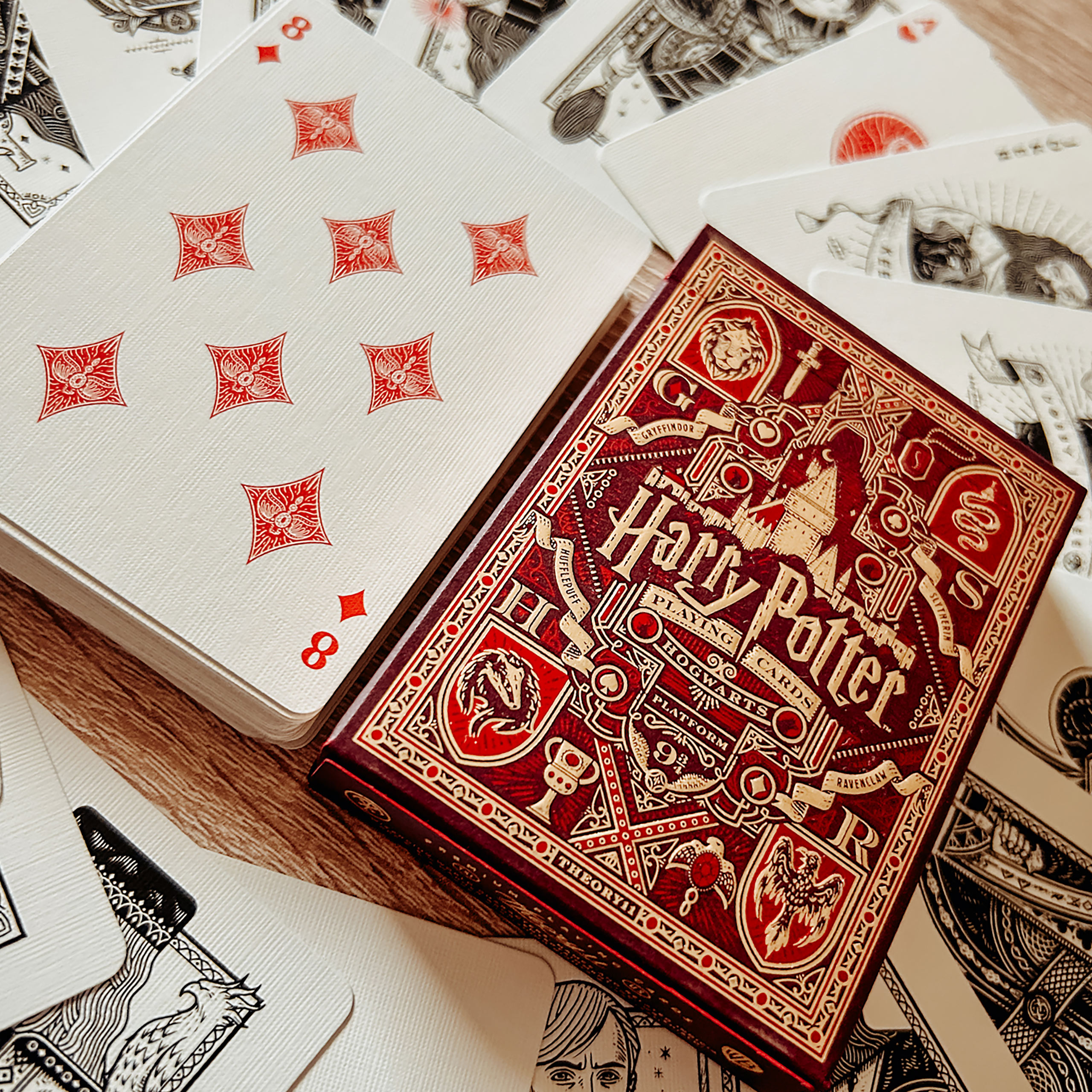 Harry Potter - Gryffindor Kaartspel Deluxe Editie