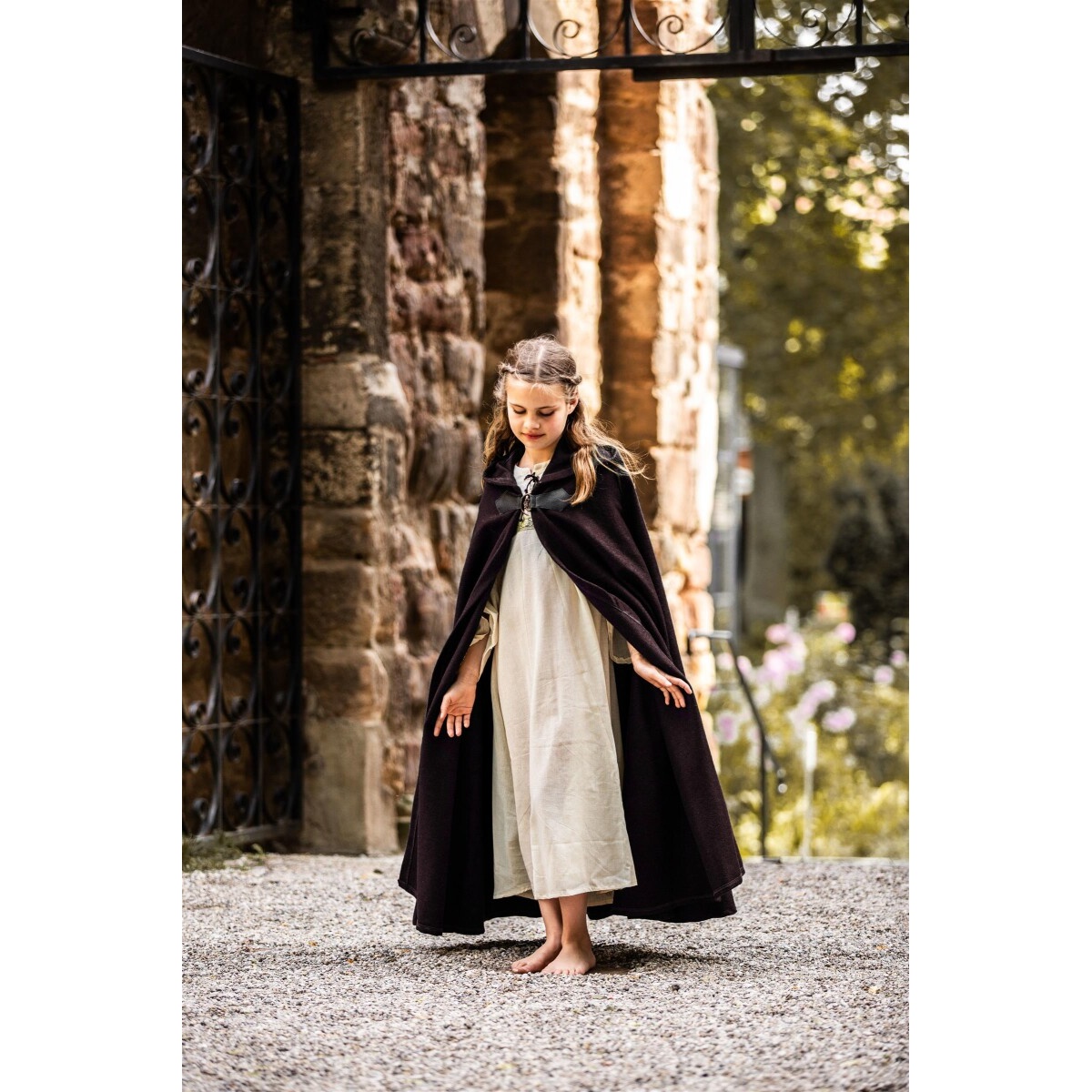 Medieval Cloak with Clasp for Kids