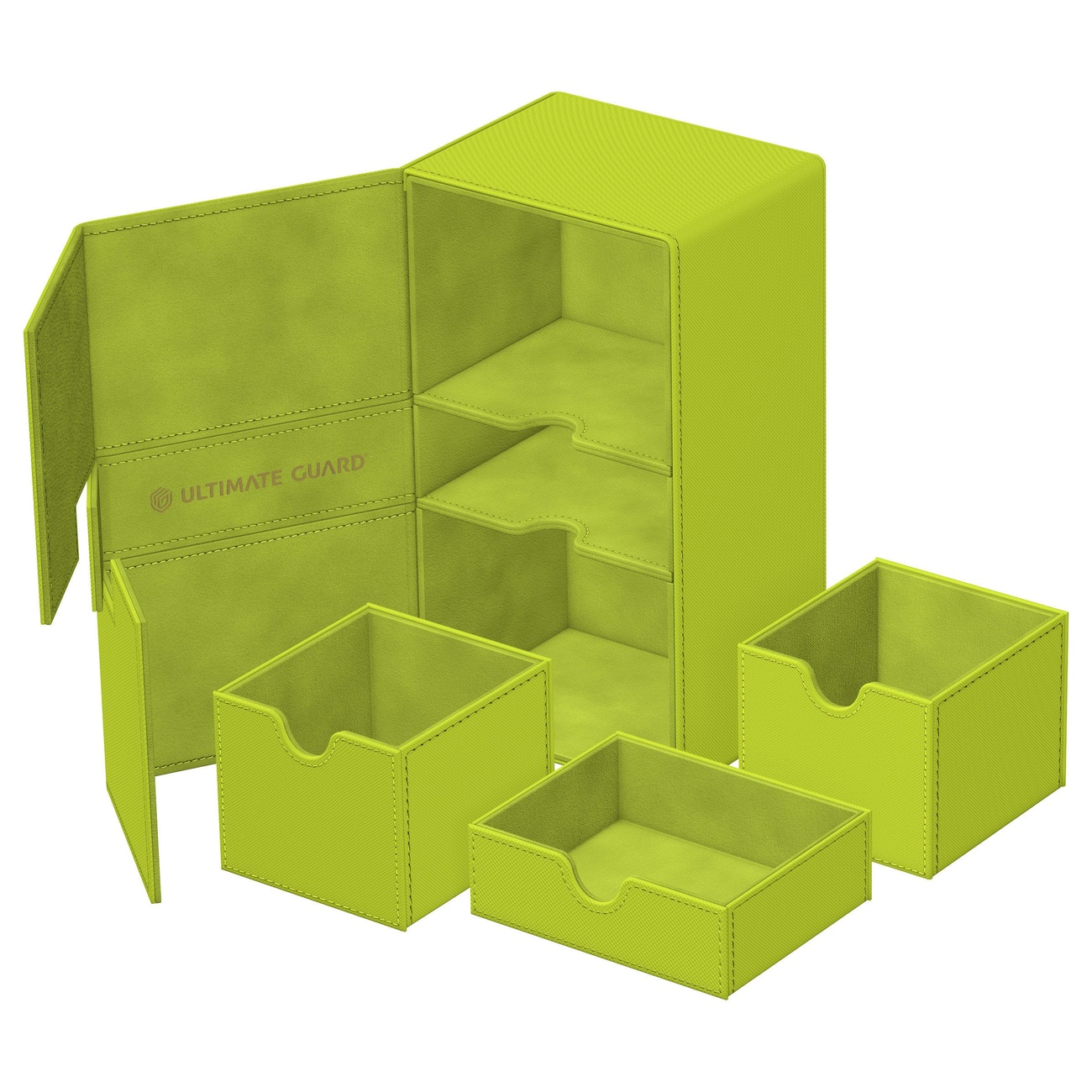 Ultimate Guard Twin Flip'n'Tray 200+ Xenoskin "Summer Edition 2025" - Lime