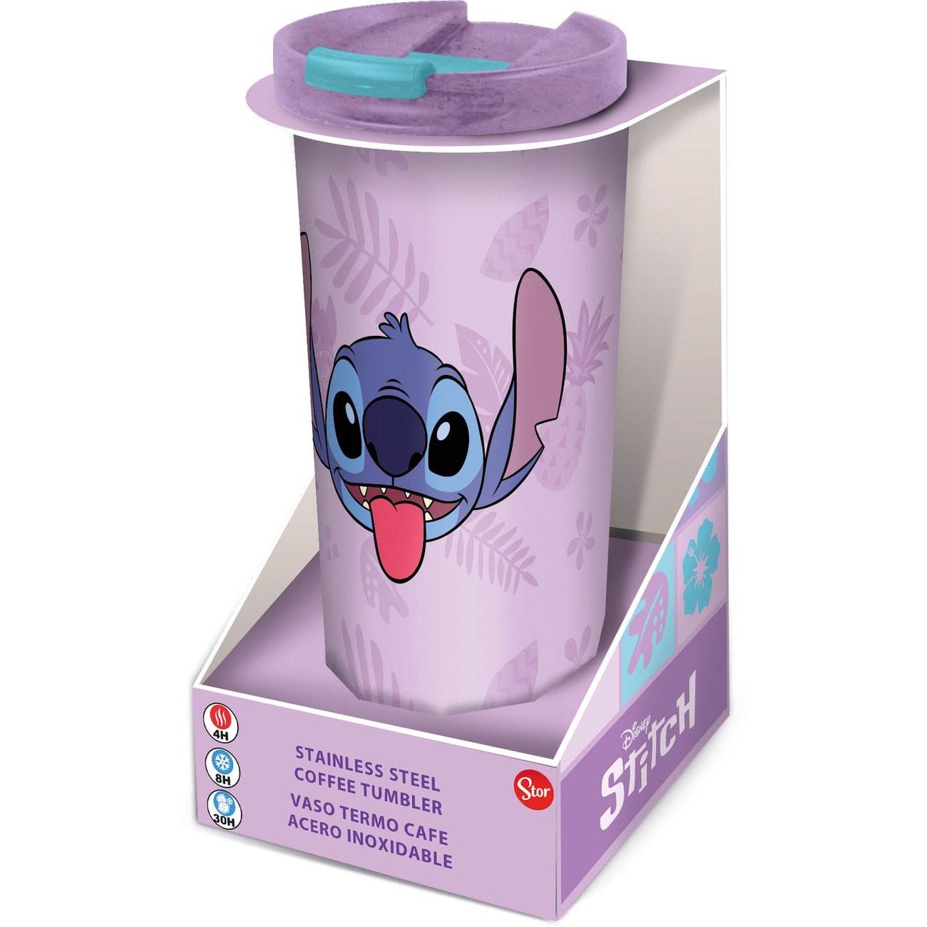 Lilo & Stitch Stainless Steel Travel Mug Stitch Palms
