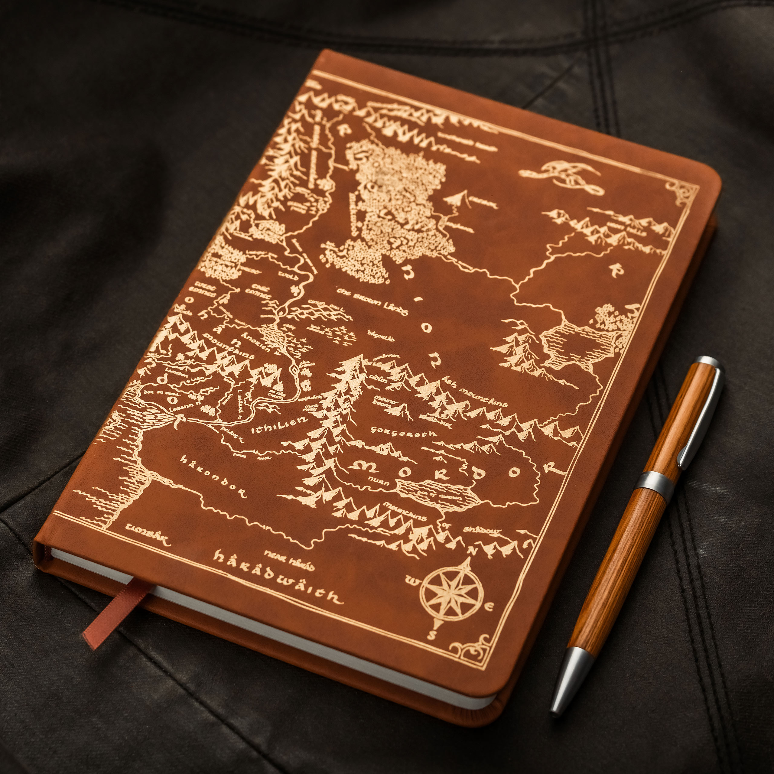 Der Herr der Ringe - Mittelerde Karte Notizbuch