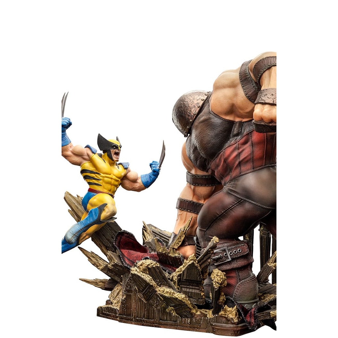 Marvel BDS Art Scale Figura 1/10 Wolverine vs Juggernaut heo EU Exclusive 30 cm
