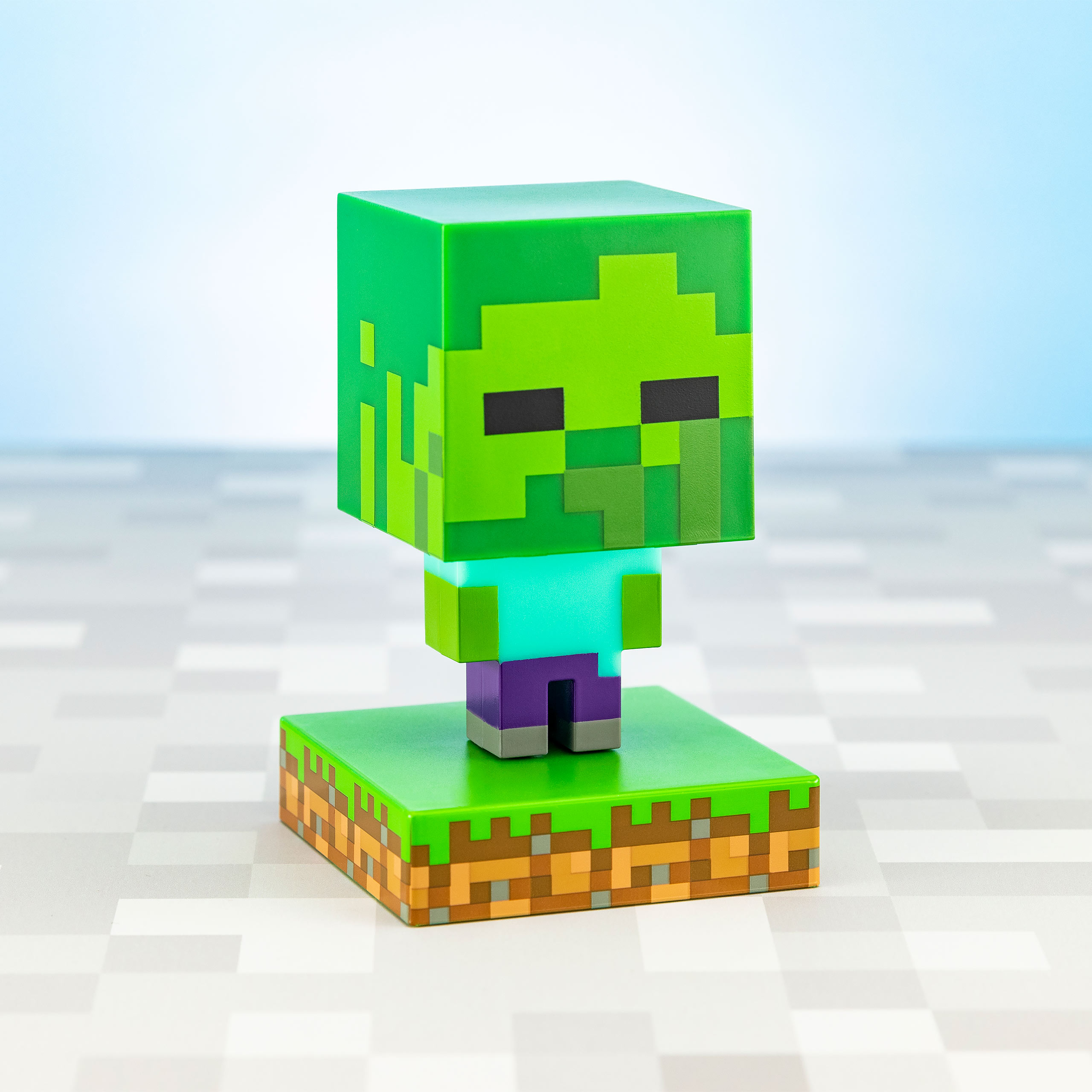 Minecraft - Lampada da Tavolo 3D Zombie Icons