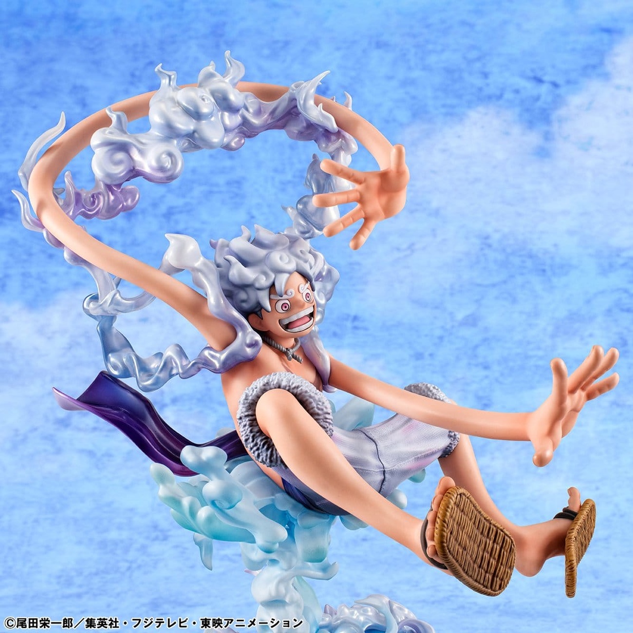 One Piece - Monkey D. Luffy Gear 5 Evolutionary History Figur