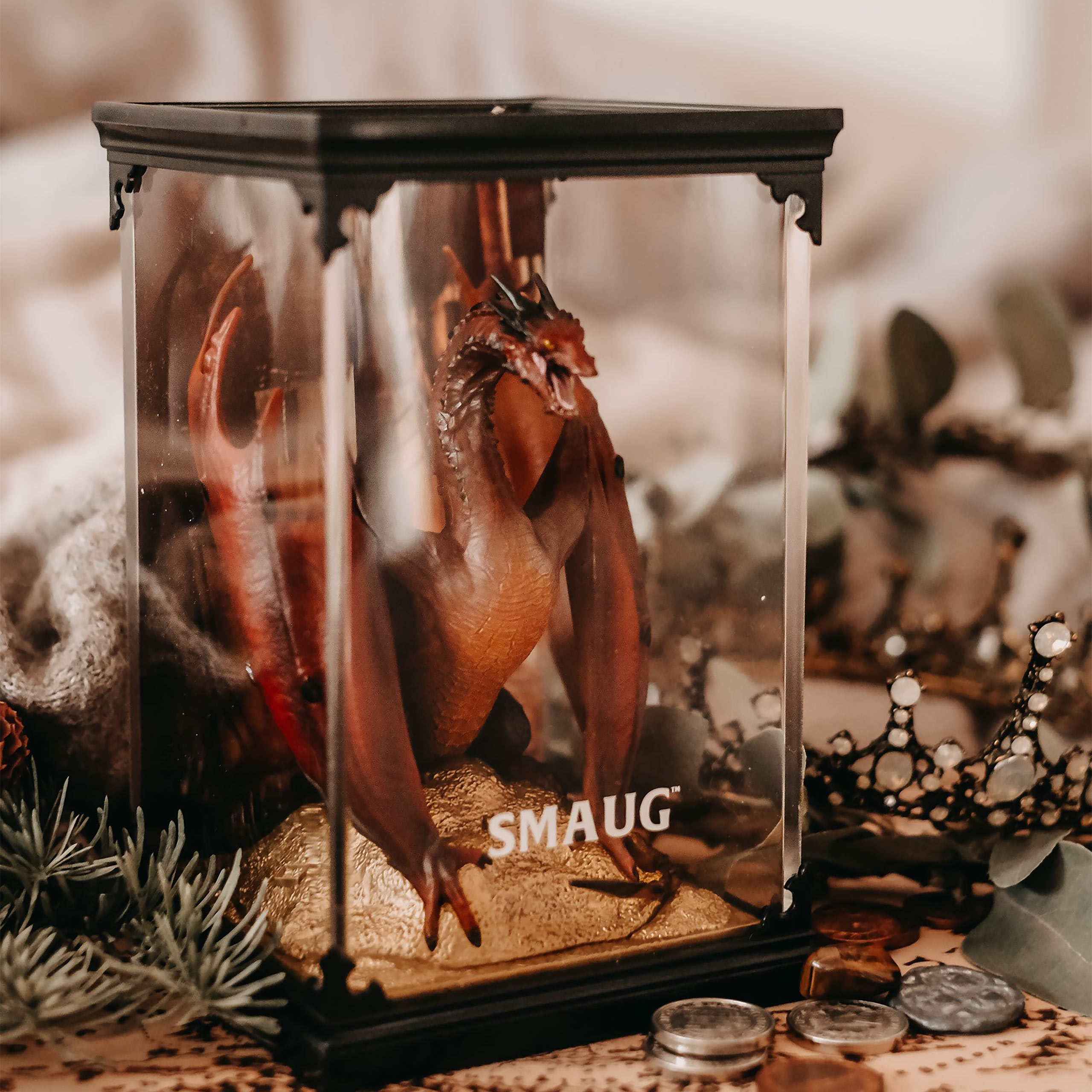 Le Hobbit - Figurine Diorama Smaug