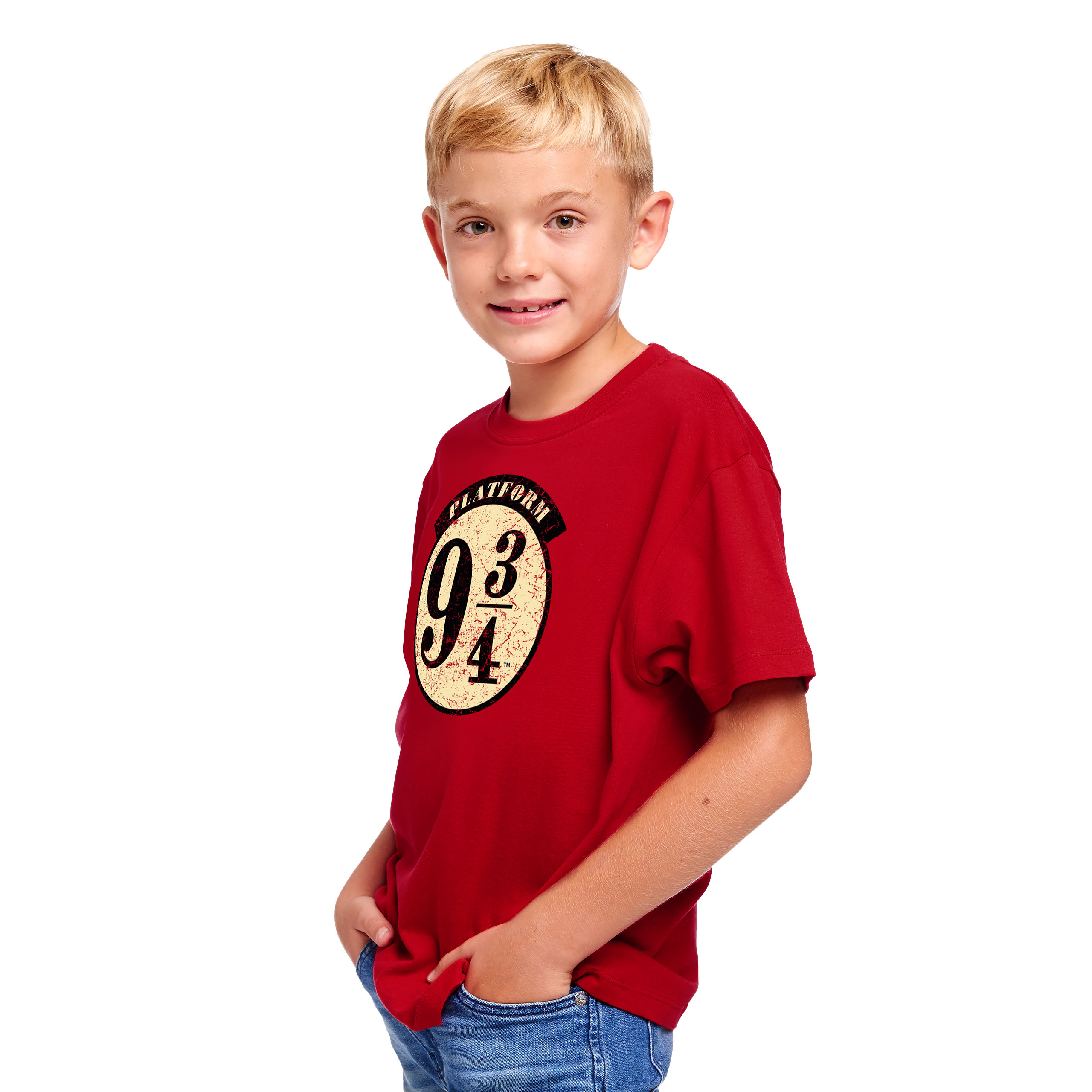 Harry Potter - 9 3/4 T-Shirt Kinder rot
