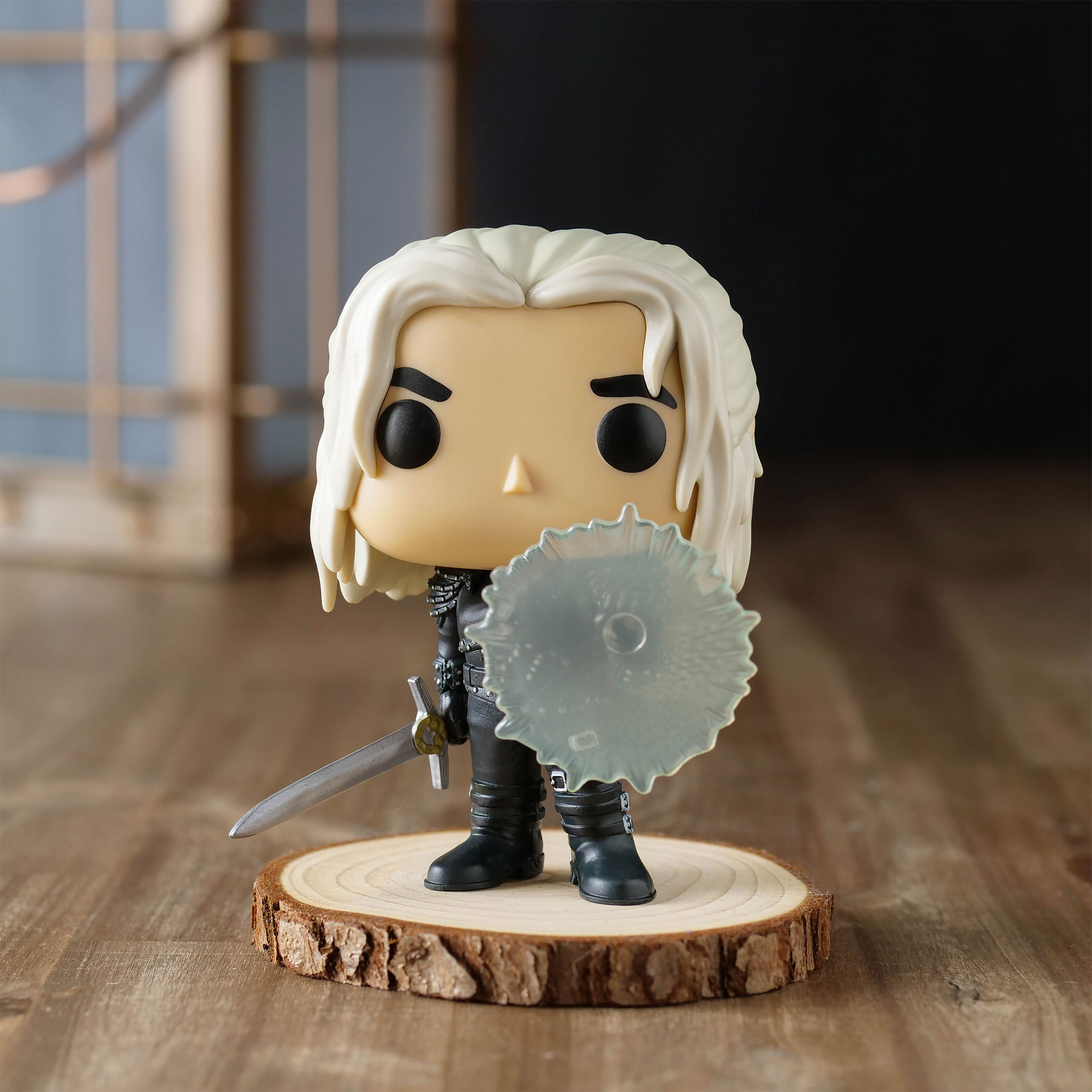 Witcher - Geralt avec Figurine Pop Funko Shield