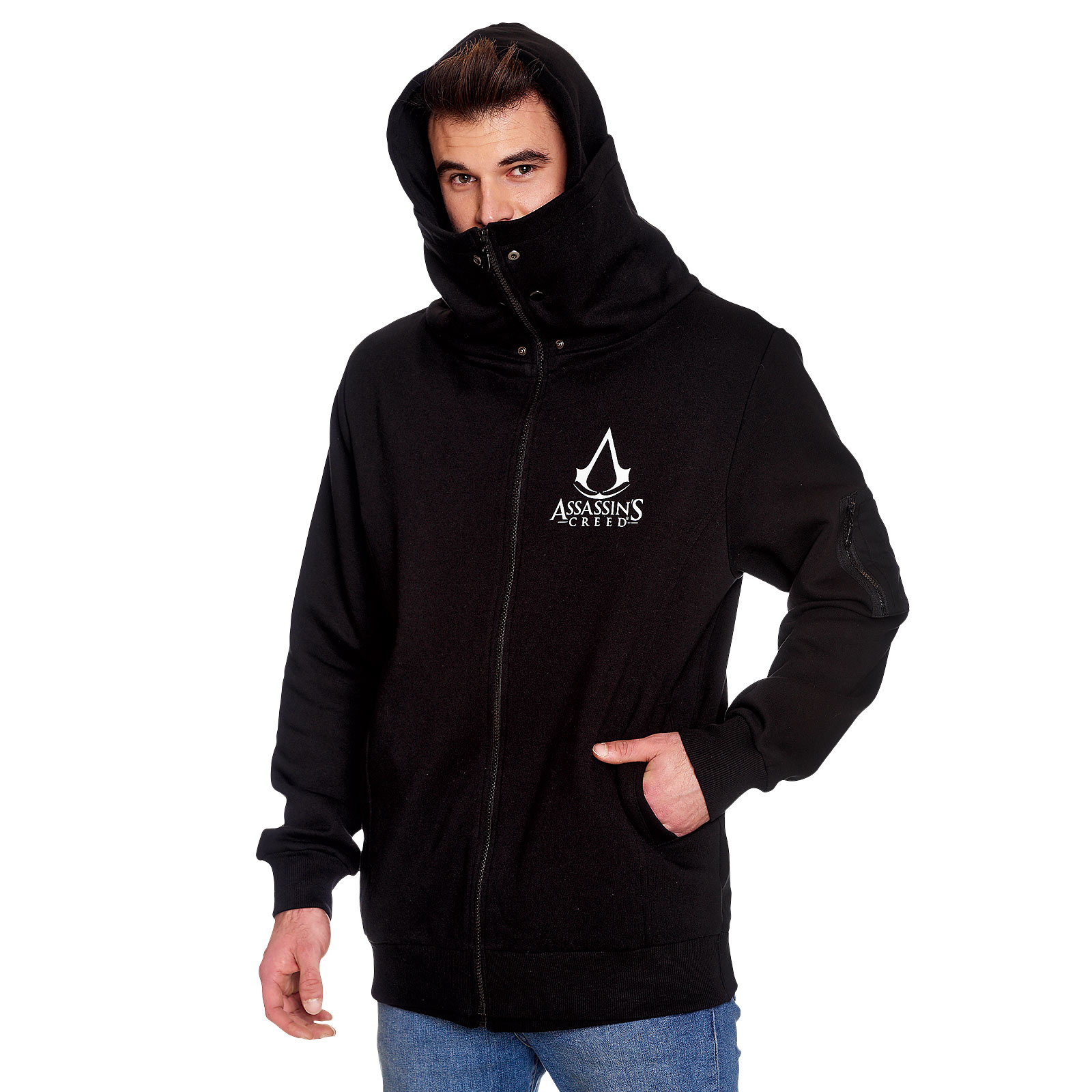Assassins Creed - Logo Hoodie double layered black