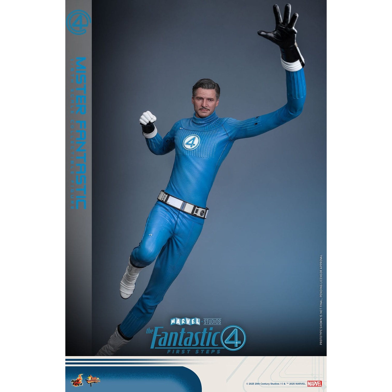 Les Quatre Fantastiques : First Steps – Figurine d’action Masterpiece Mister Fantastic 1:6
