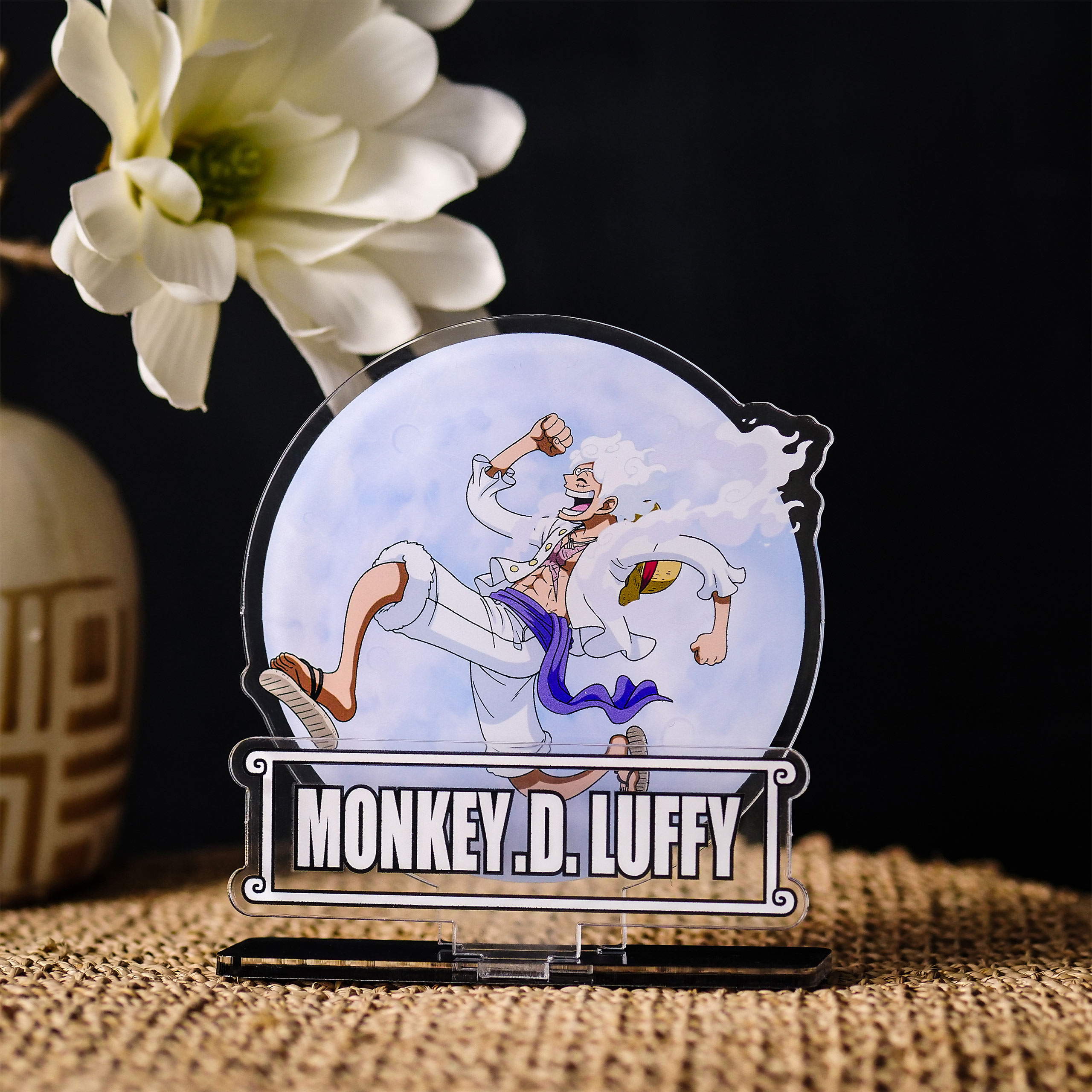 One Piece: Gear 5 - Figurine en acrylique de Monkey D. Luffy en course