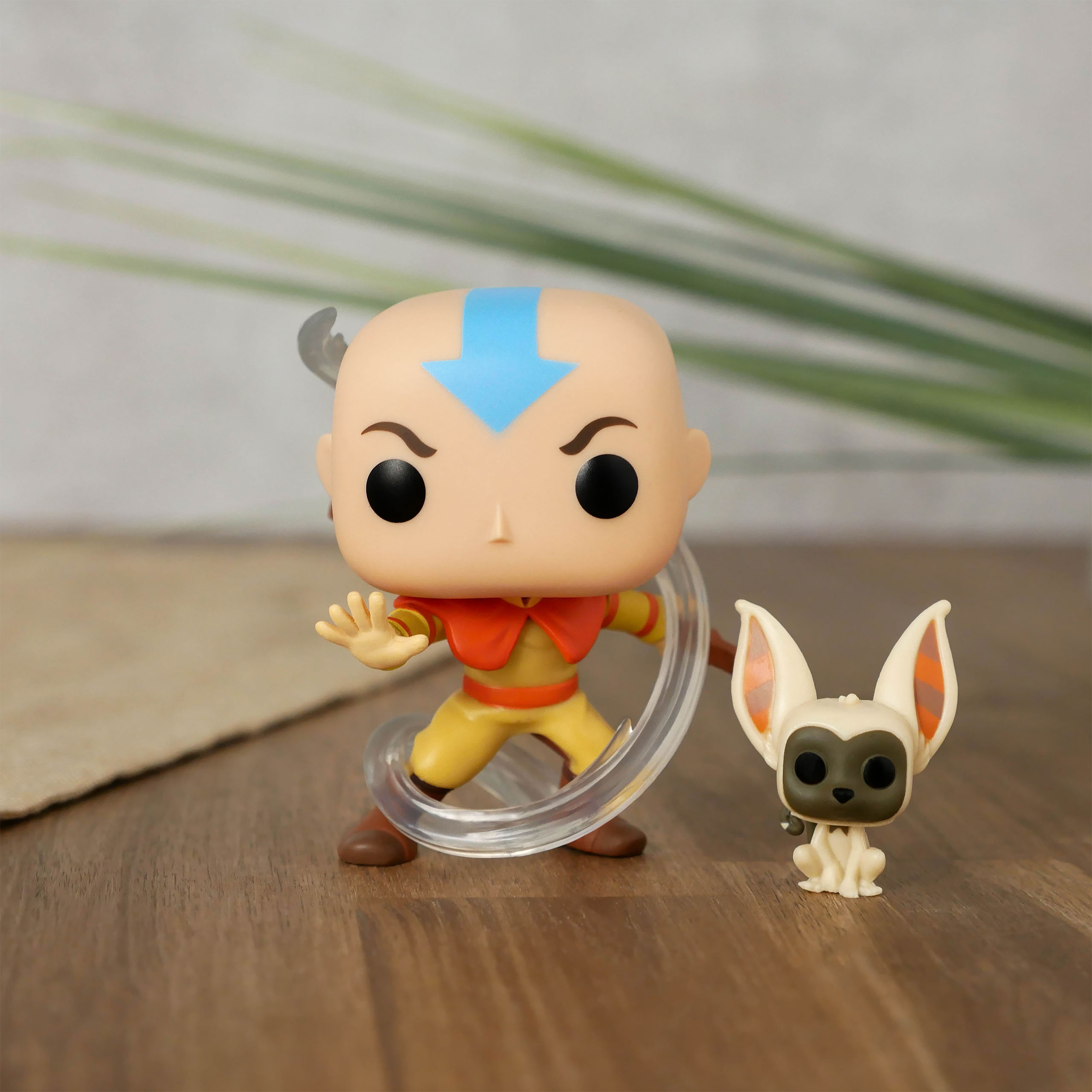 Avatar De Laatste Luchtmeester - Aang met Momo Funko Pop Figuur