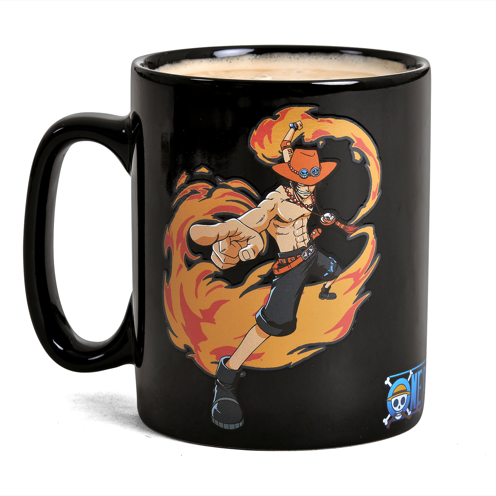 One Piece - Luffy and Ace Thermoeffect Mug