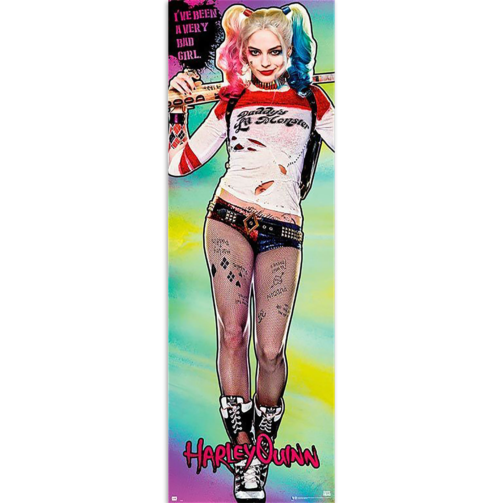Harley Quinn Door Poster - Suicide Squad
