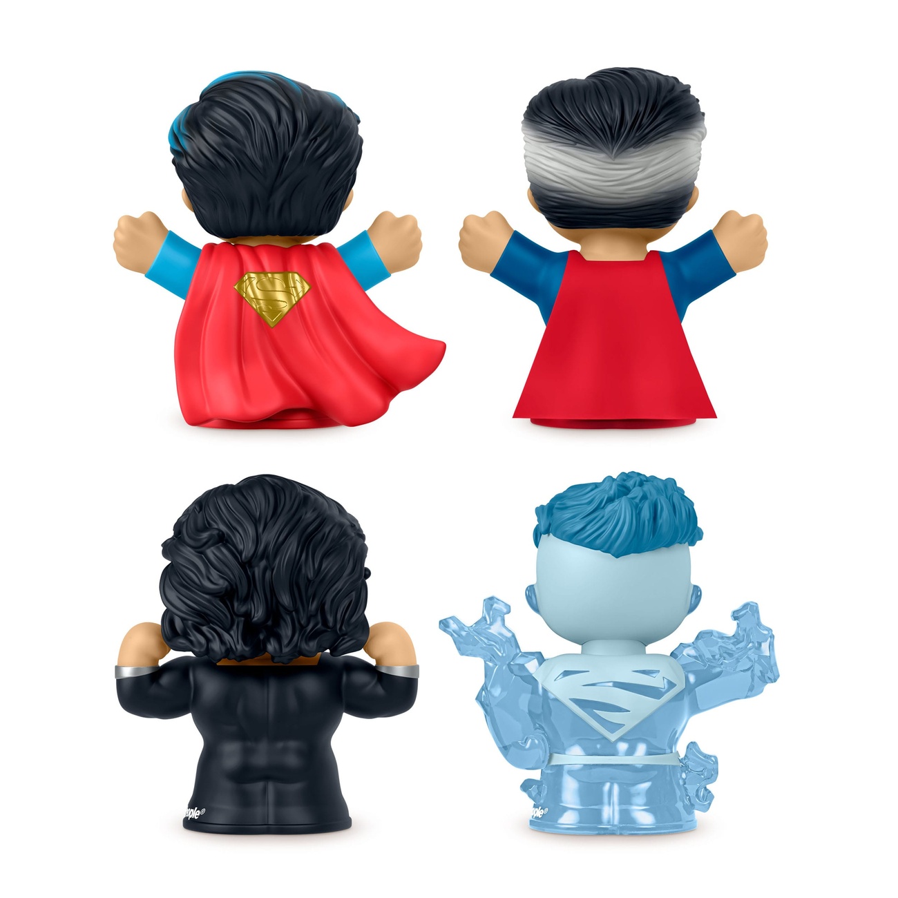 DC Comics Little People Collector minifigurer 4-pack Superman: Through the Ages 7 cm