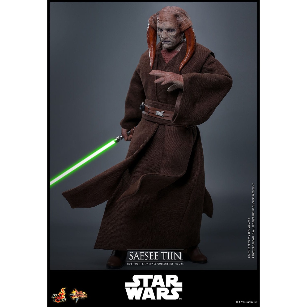 Star Wars Episode III: Revenge of the Sith - Saesee Tiin Masterpiece 1:6 Actiefiguur