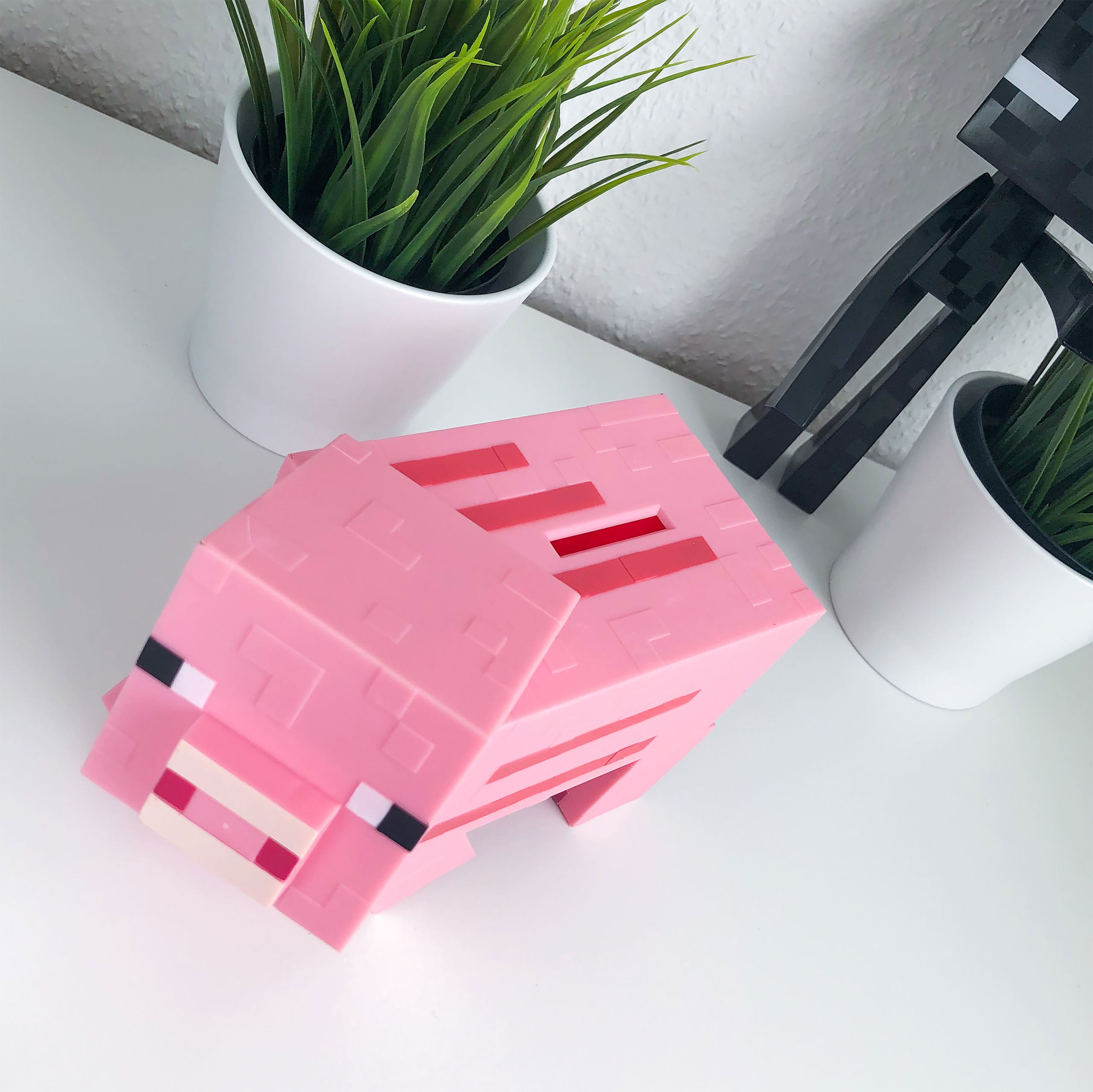 Minecraft - Tirelire Pixel Cochon