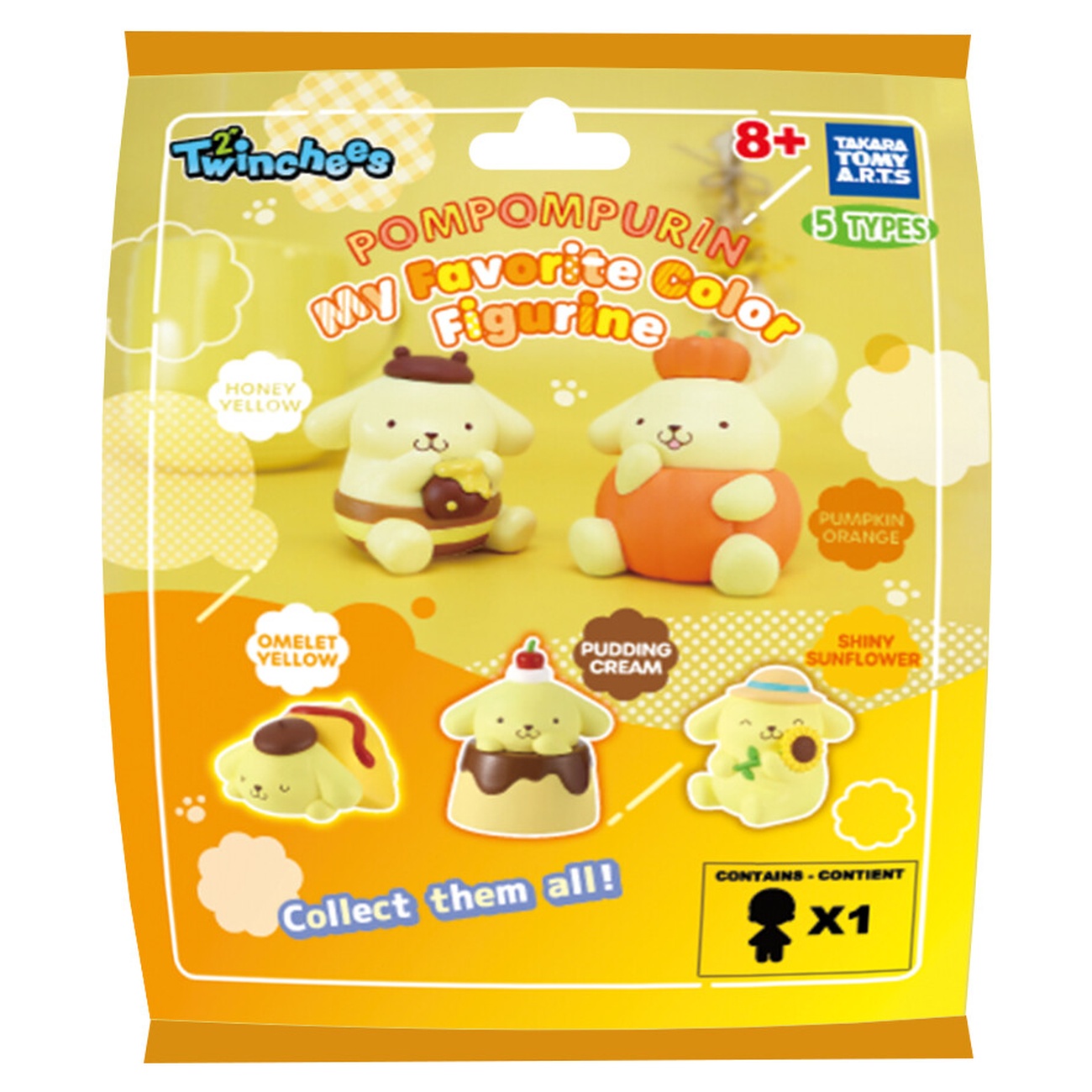 Sanrio - Pompompurin Mystery Twinchees Figure