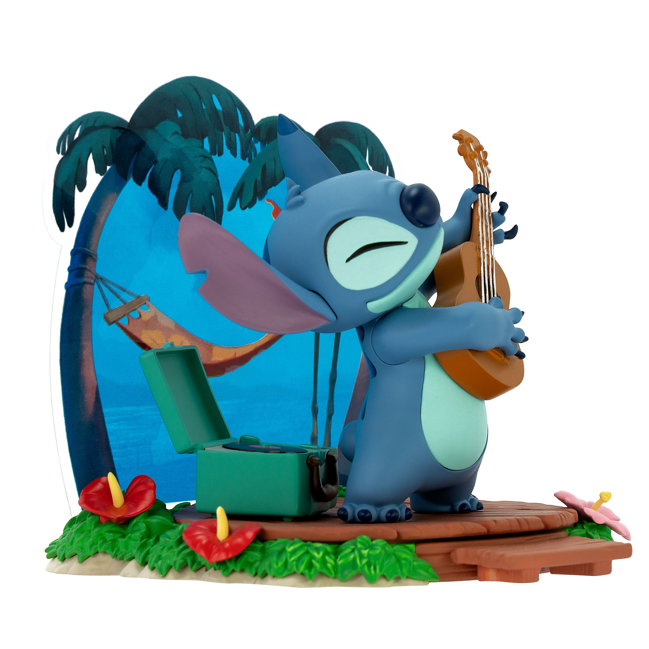 Figurine Stitch Guitare - Lilo & Stitch