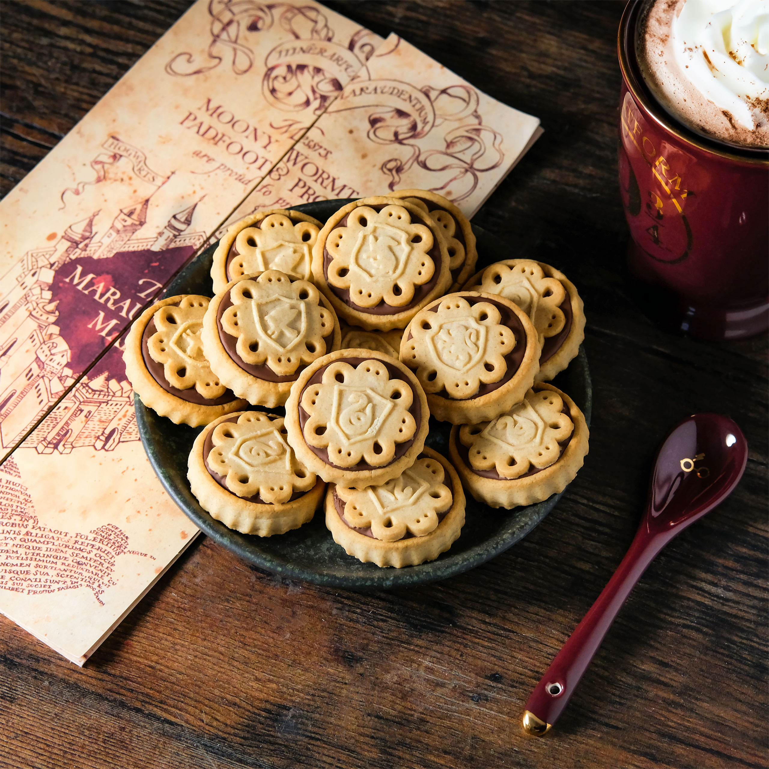 Harry Potter - Galletas con relleno de avellana y chocolate
