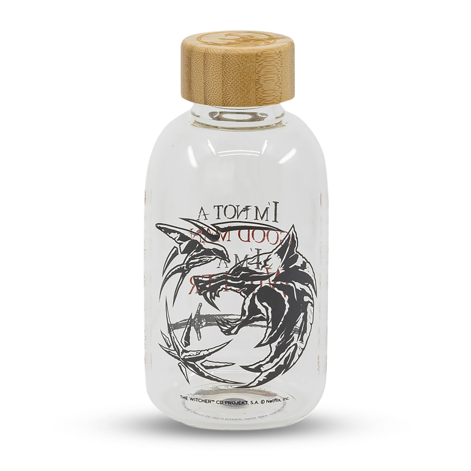 Witcher - Wolf Logo Water Bottle