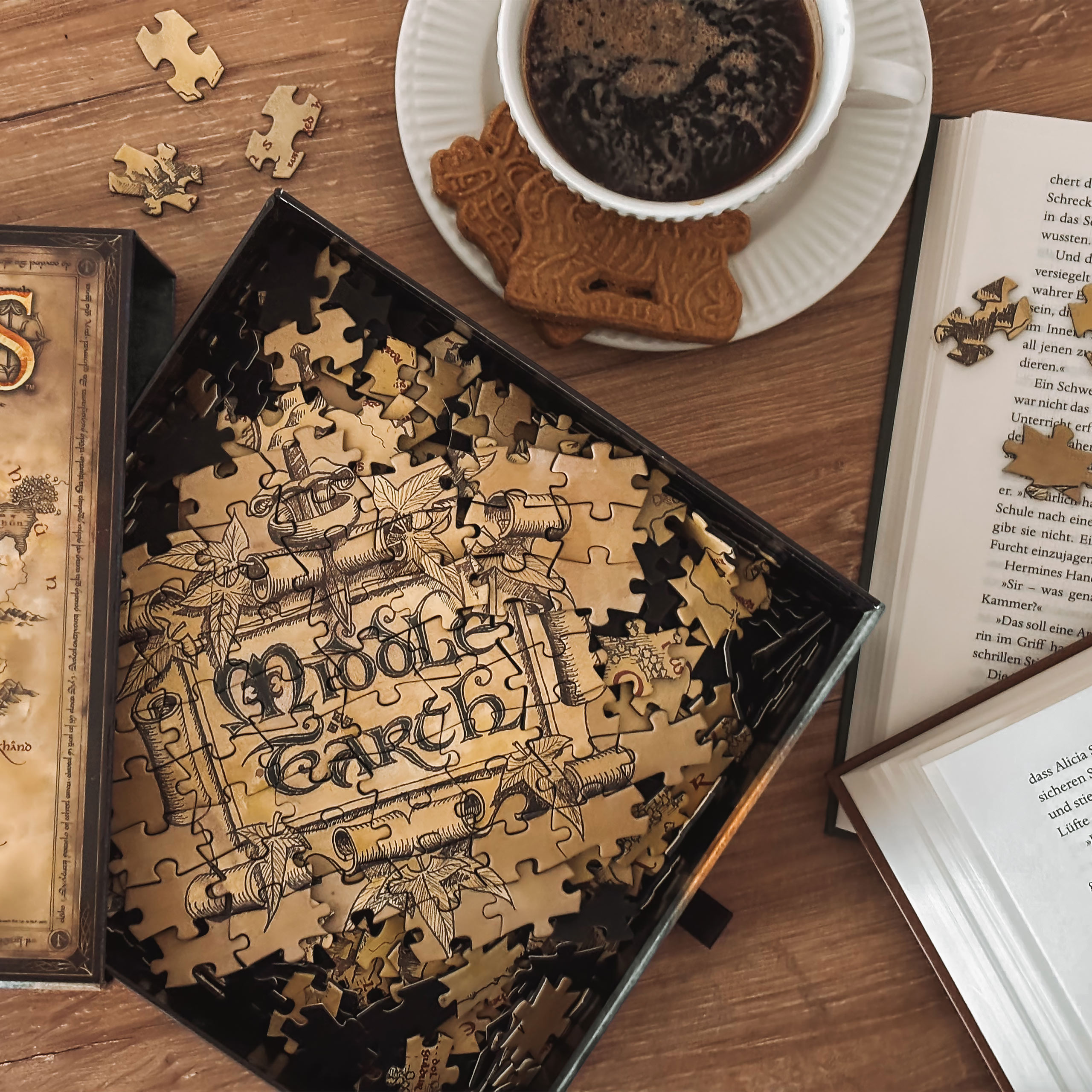 The Lord of the Rings - Map of Middle-earth Puzzle