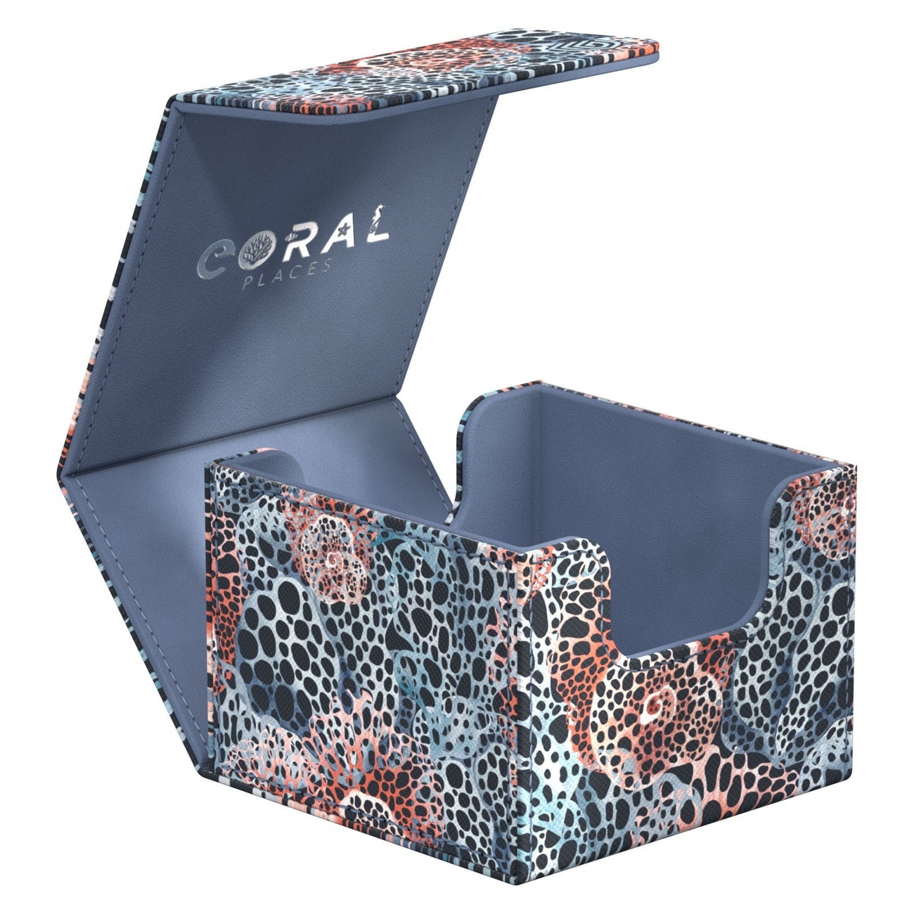 Ultimate Guard Sidewinder 133+ Xenoskin "Coral Places" - Twilight Tide