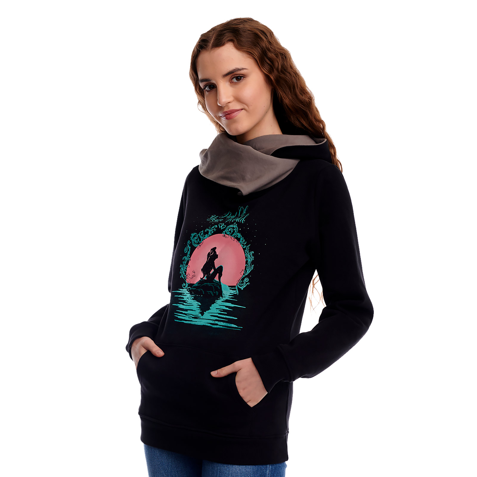 Arielle - Part of Your World Hoodie Women's Black