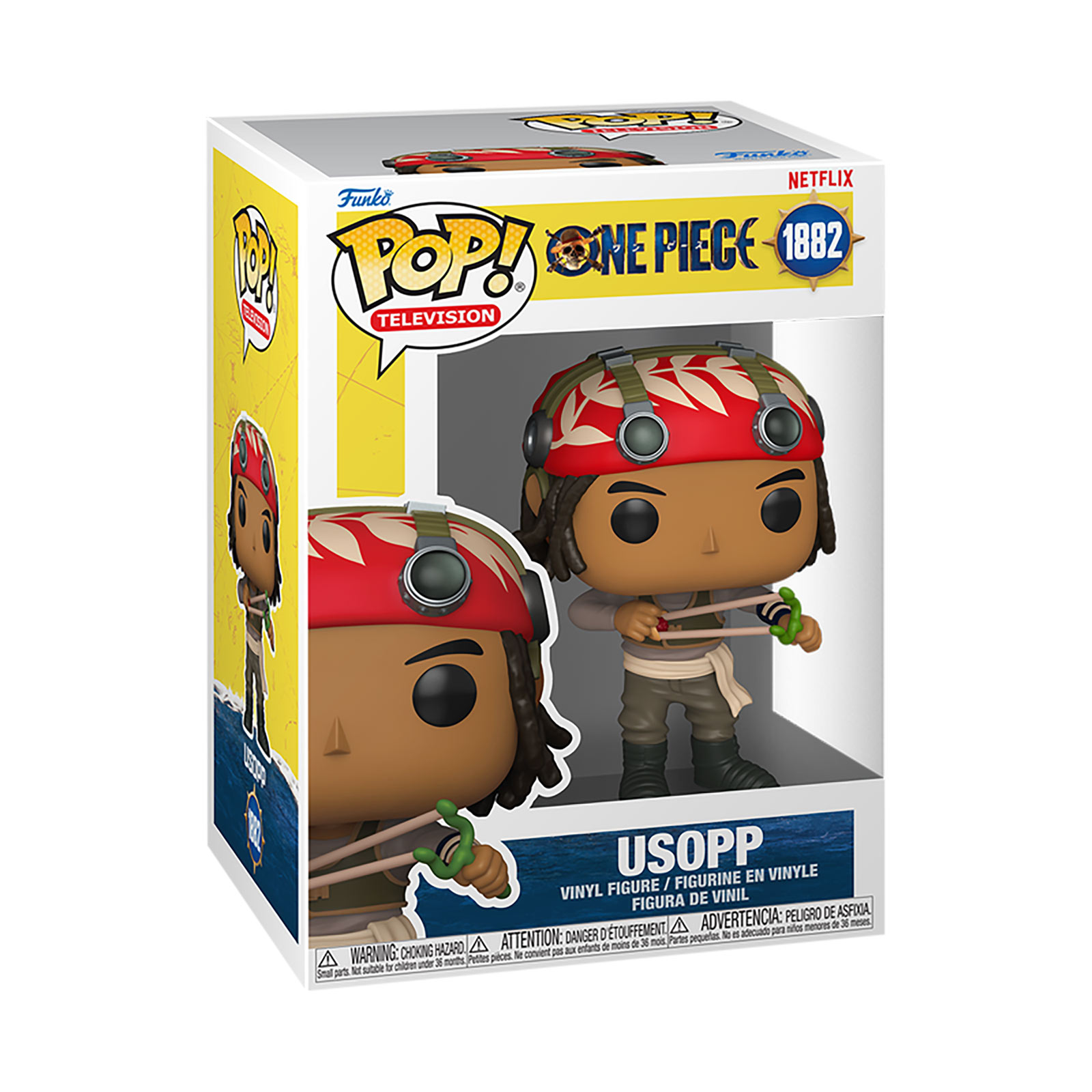 One Piece Netflix - Usopp Funko Pop Figur