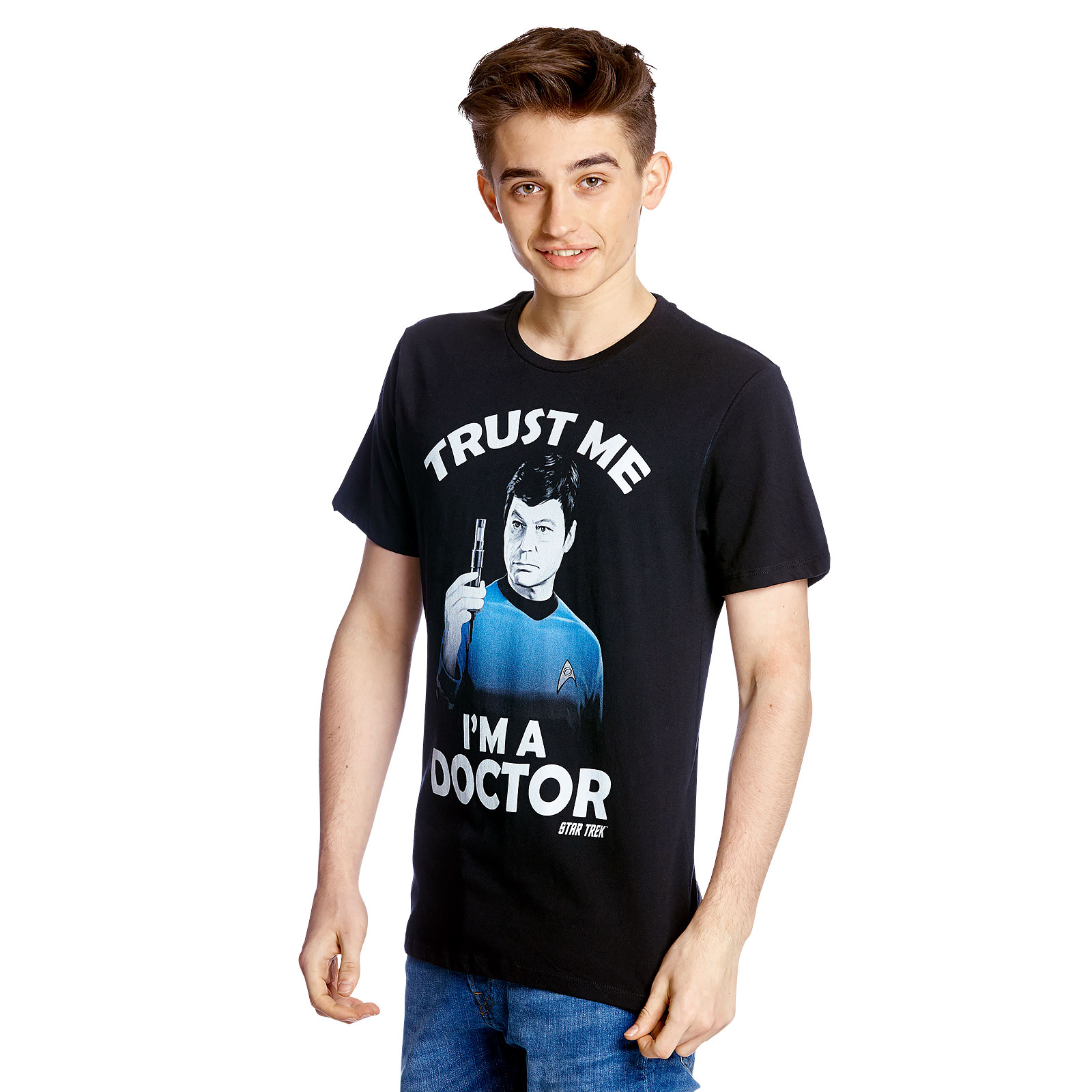 Star Trek - McCoy Trust Me t-shirt noir