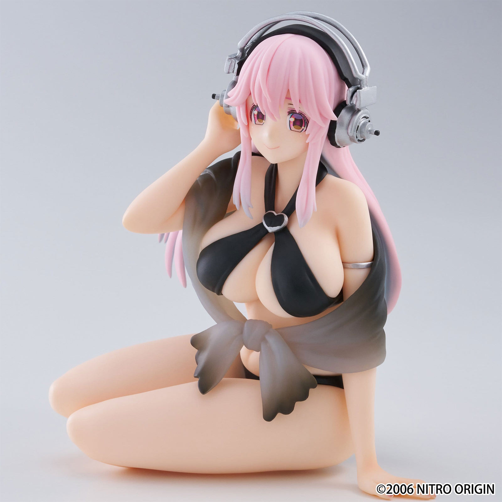 Super Sonico - Noodle Stopper Figure Swimsuit Black Color Version