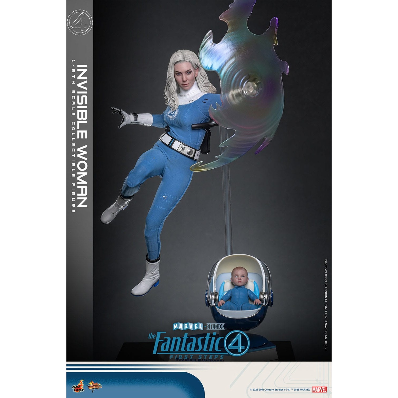 The Fantastic Four: First Steps - Invisible Woman Masterpiece 1:6 Scale Action Figure