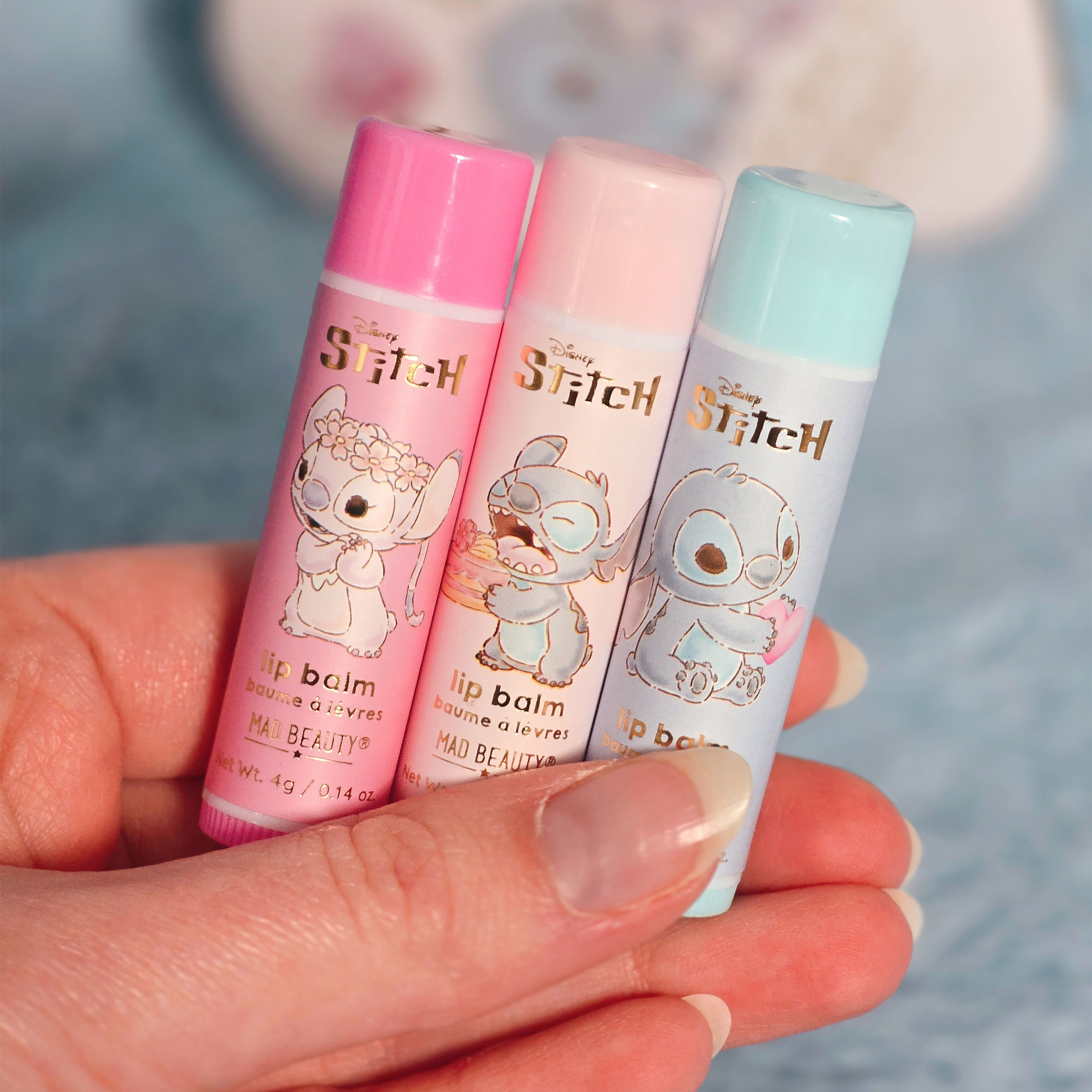 Lilo & Stitch – Angel och Stitch läppbalsam 3-pack