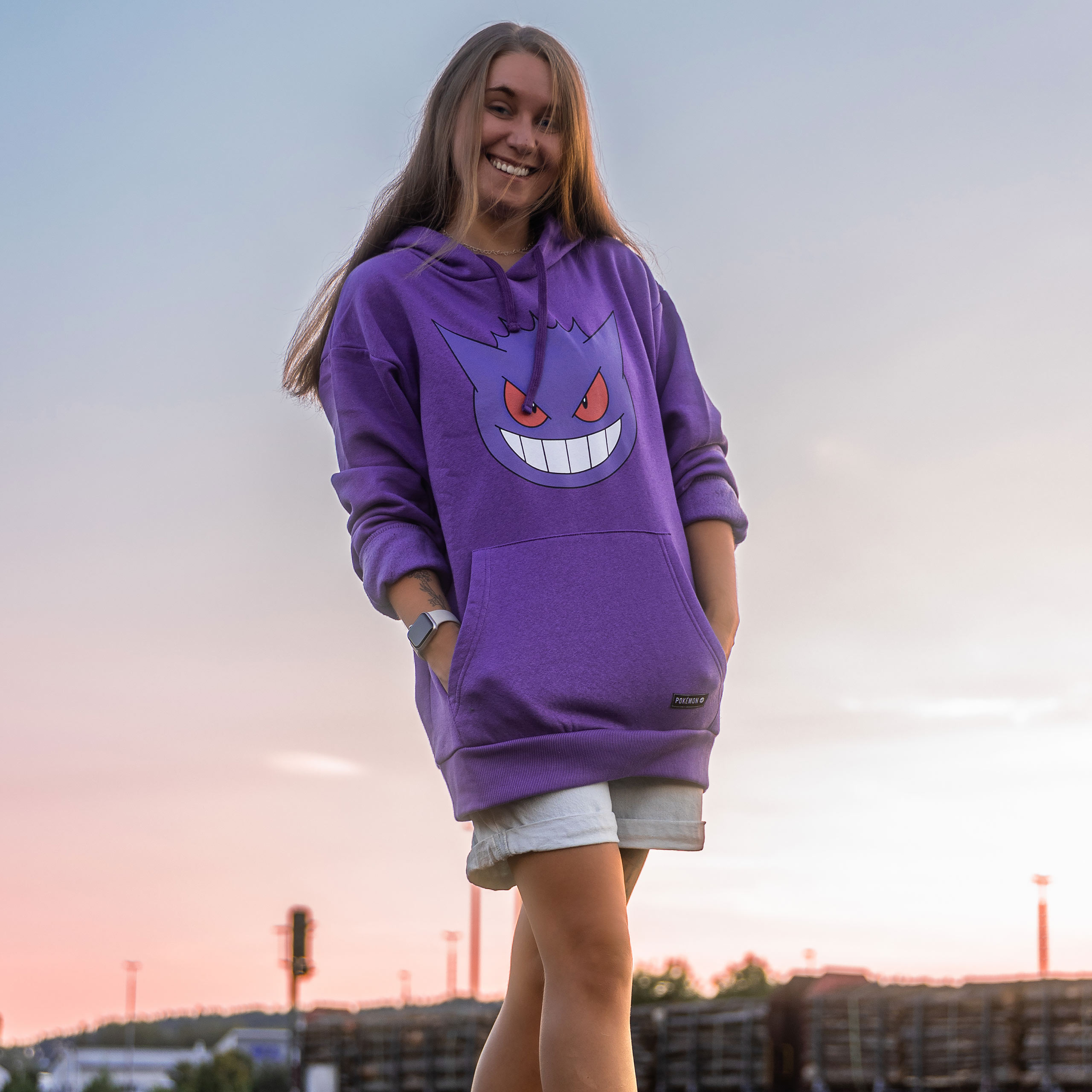 Pokemon - Gengar Face Hoodie