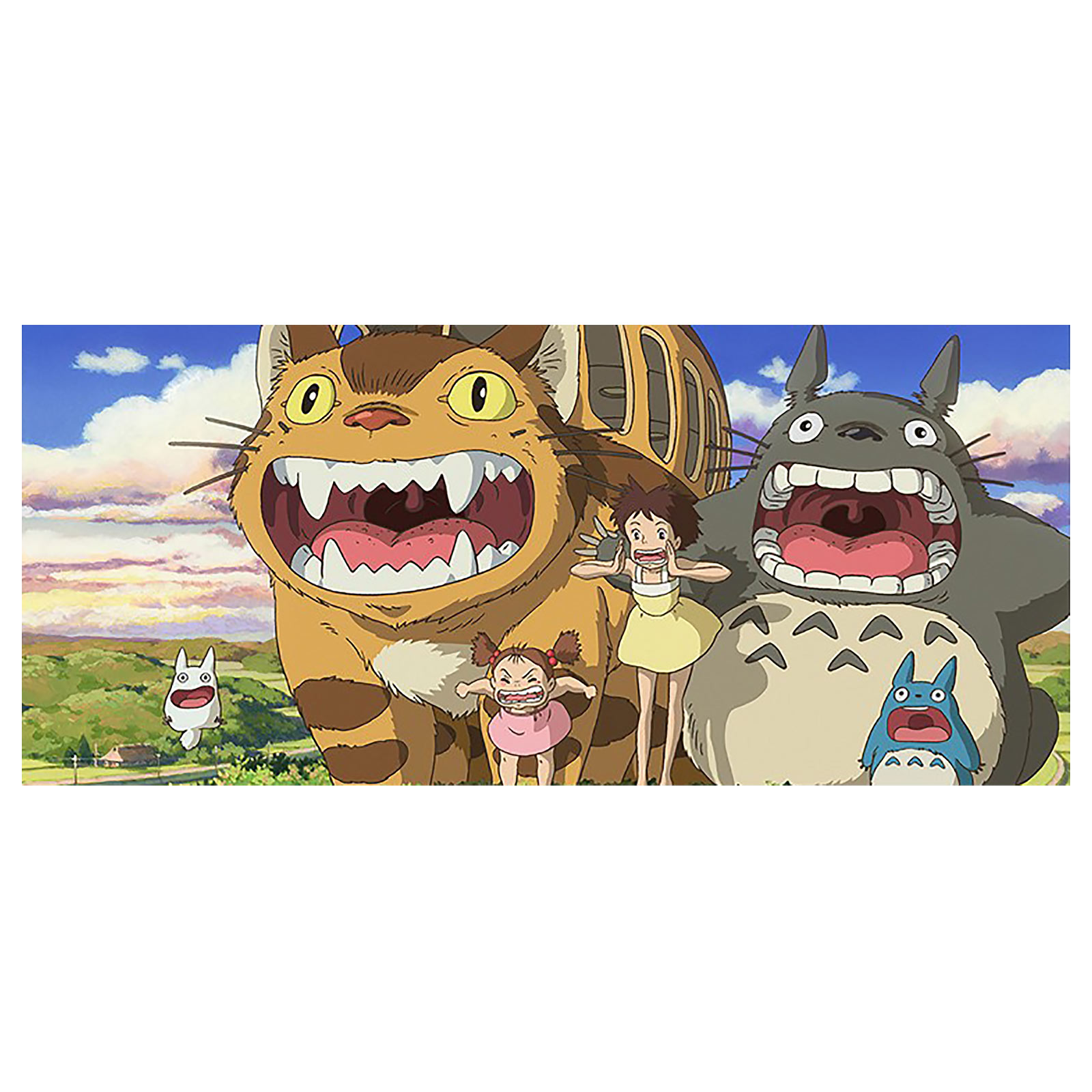 Totoro & Katzenbus Tasse