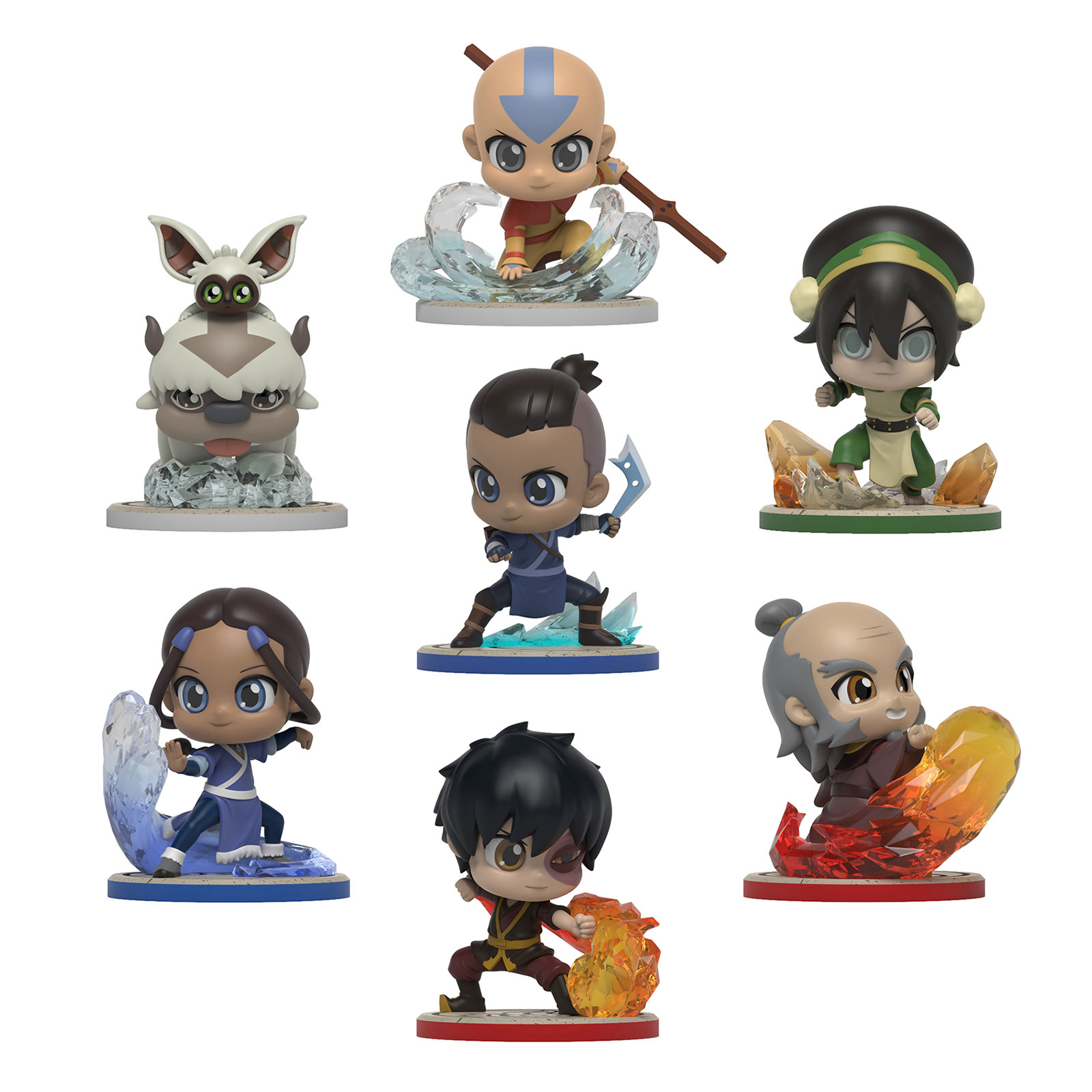 Avatar The Last Airbender - Kwistal Fwenz x Avatar Serie 1 POP MART Mystery Figur