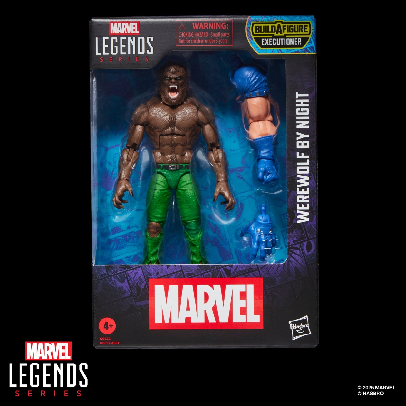 Marvel Legends Actionfigur Werewolf by Night (BAF: Executioner) 15 cm