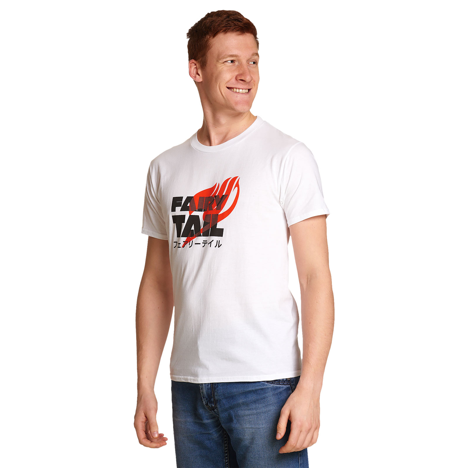Fairy Tail - Logo Katakana T-Shirt white