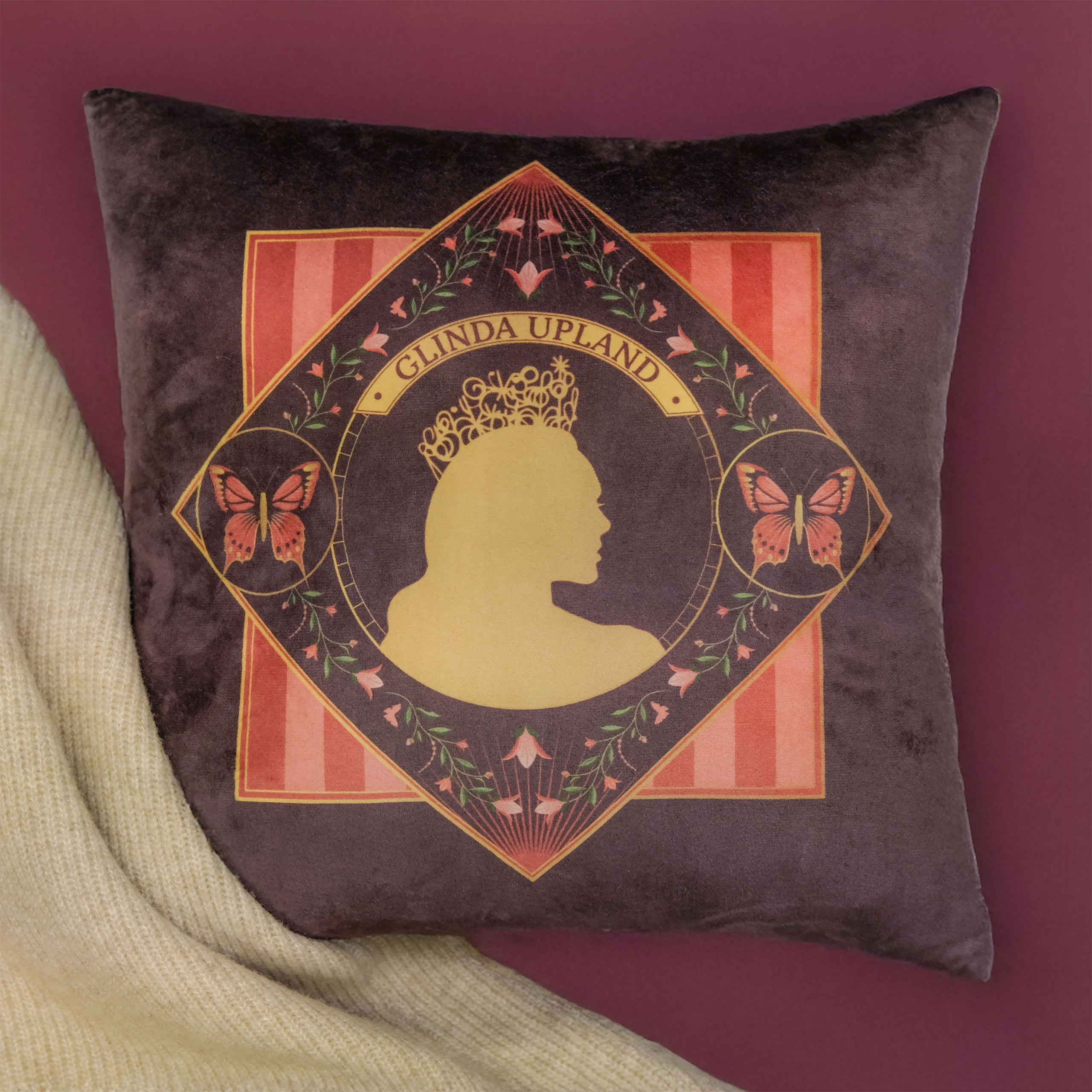 Wicked - Elphaba and Glinda Reversible Pillow