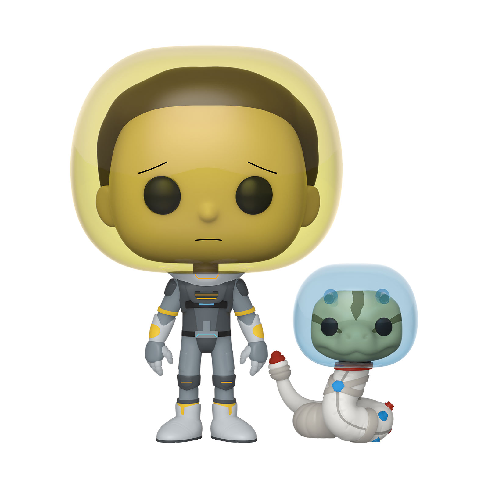 Rick and Morty - Space Suit Morty With Snake Figurine Funko Pop
