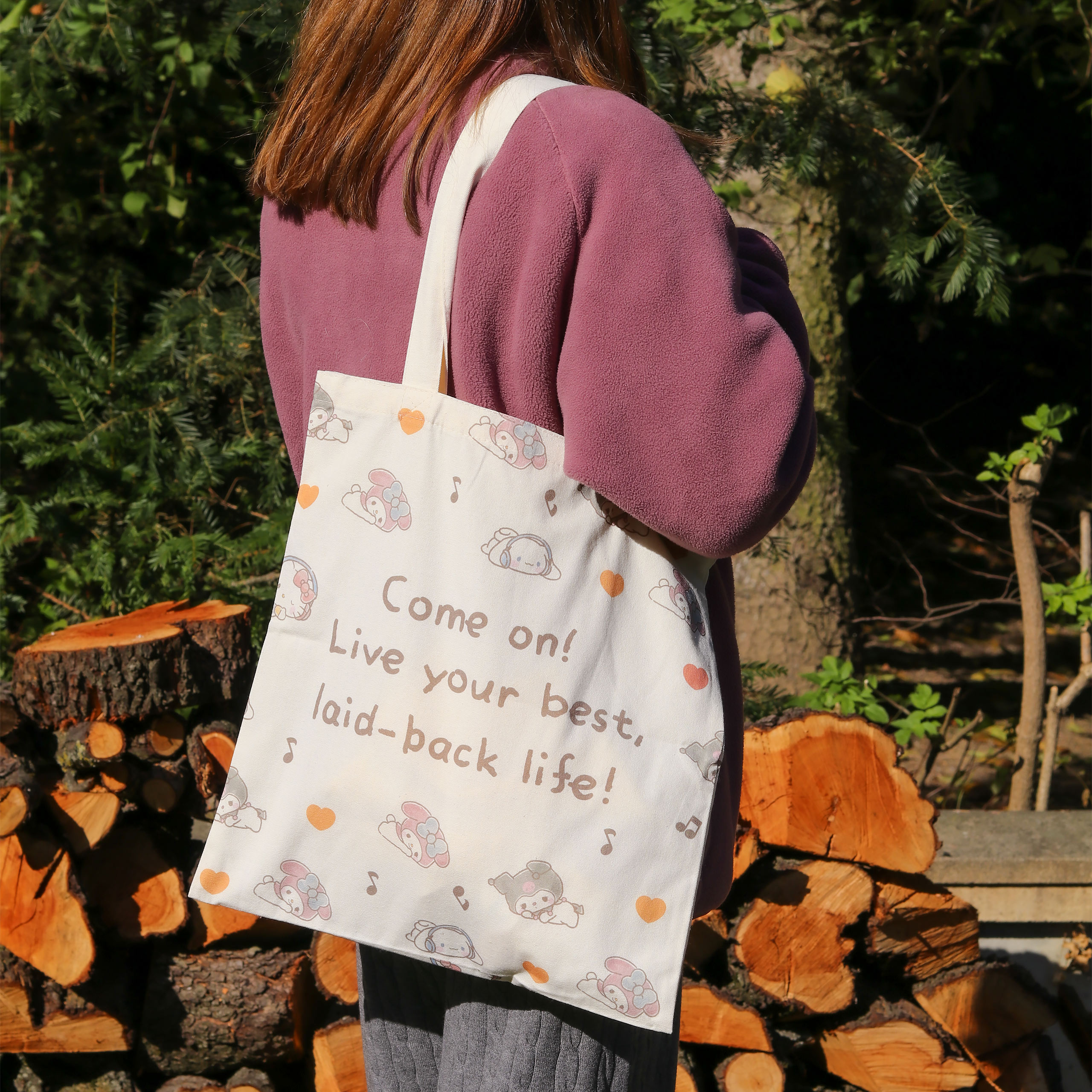 Sanrio - Sac en toile Hello Kitty and Friends