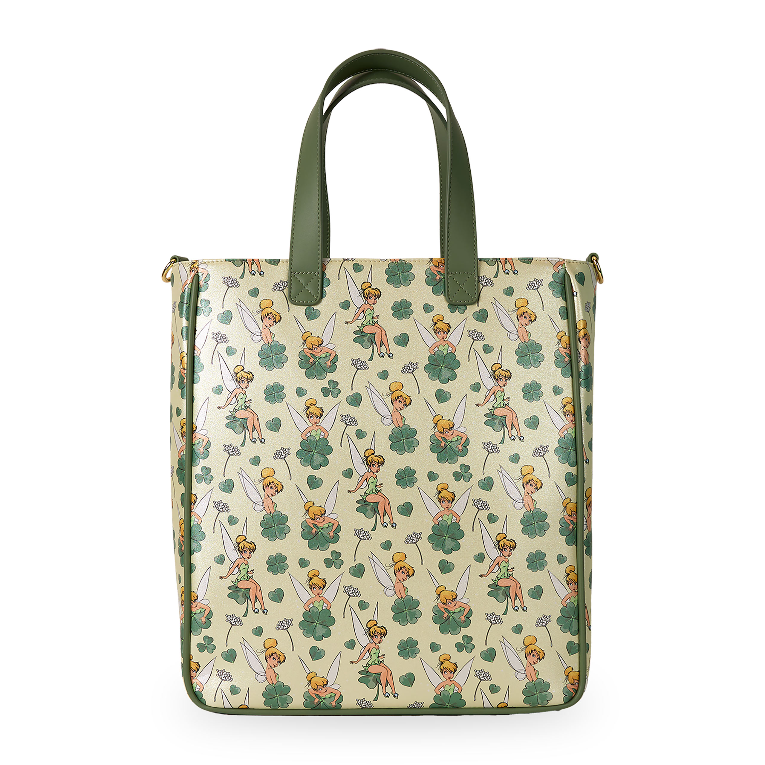 Tinkerbell - Bolso de mano con monedero de trébol