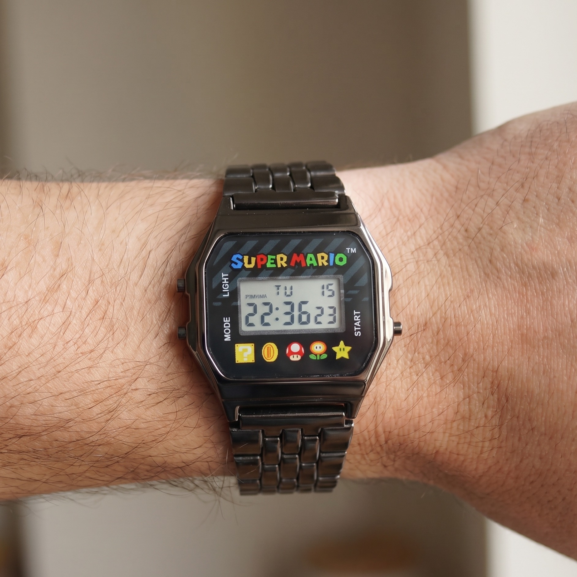 Super Mario - Reloj de pulsera Icons